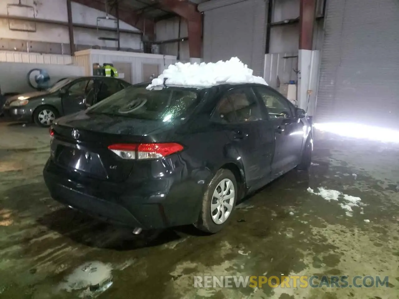 4 fotografías del automóvil dañado JTDEPMAE9MJ172840 TOYOTA COROLLA 2021