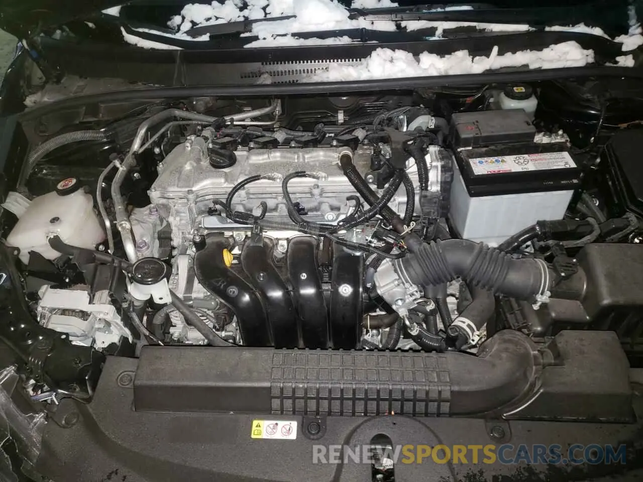 7 fotografías del automóvil dañado JTDEPMAE9MJ172840 TOYOTA COROLLA 2021