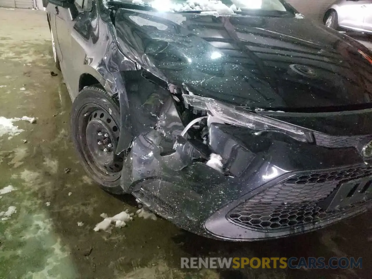 9 fotografías del automóvil dañado JTDEPMAE9MJ172840 TOYOTA COROLLA 2021