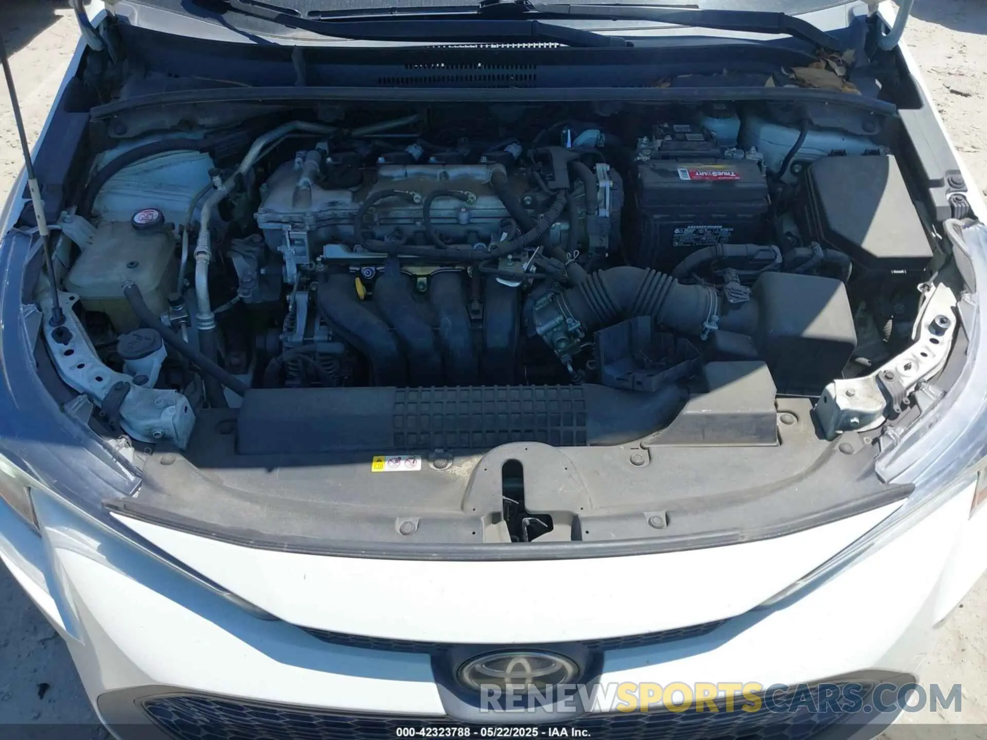 10 fotografías del automóvil dañado JTDEPMAE9MJ176824 TOYOTA COROLLA 2021