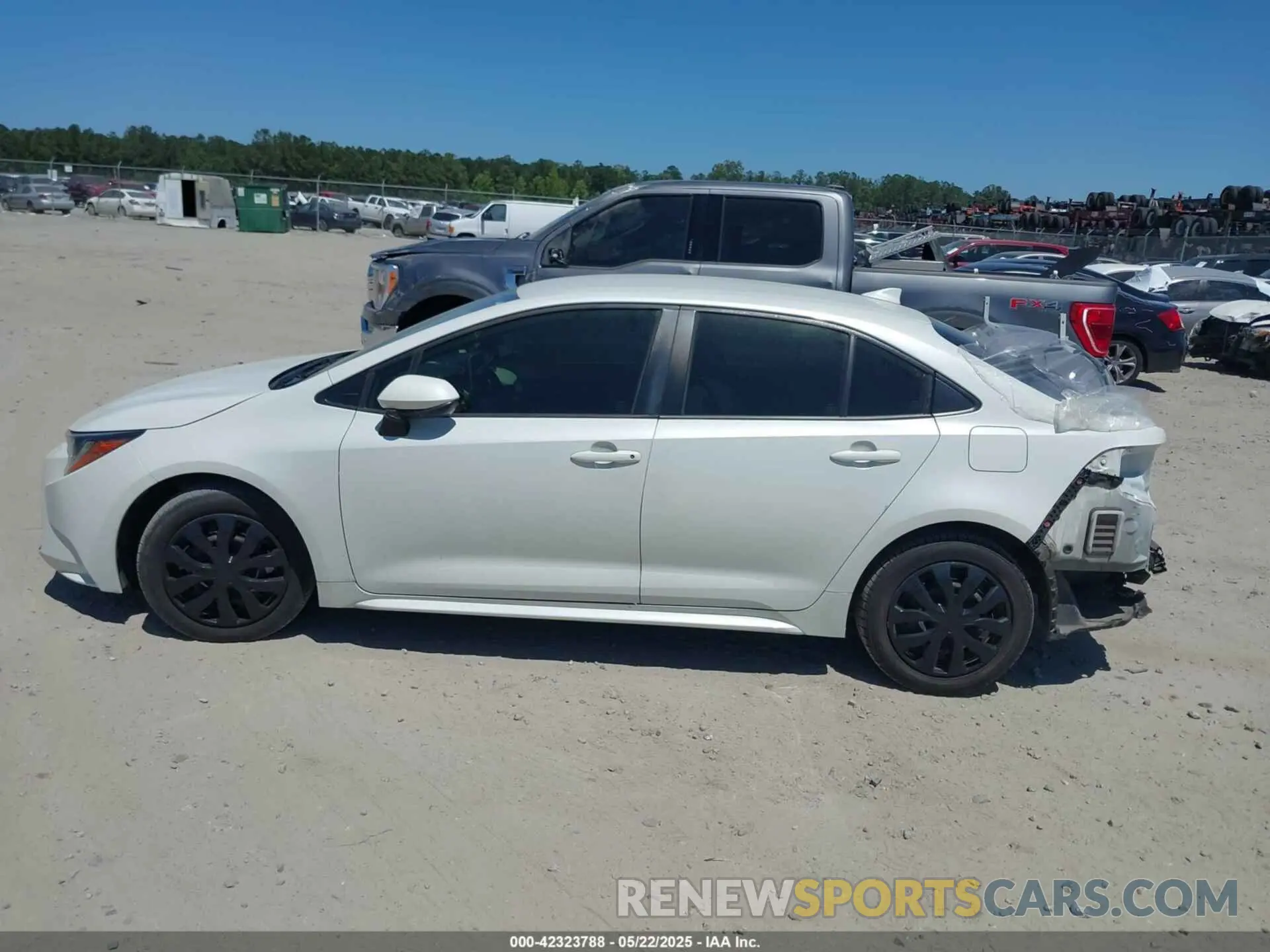 14 fotografías del automóvil dañado JTDEPMAE9MJ176824 TOYOTA COROLLA 2021