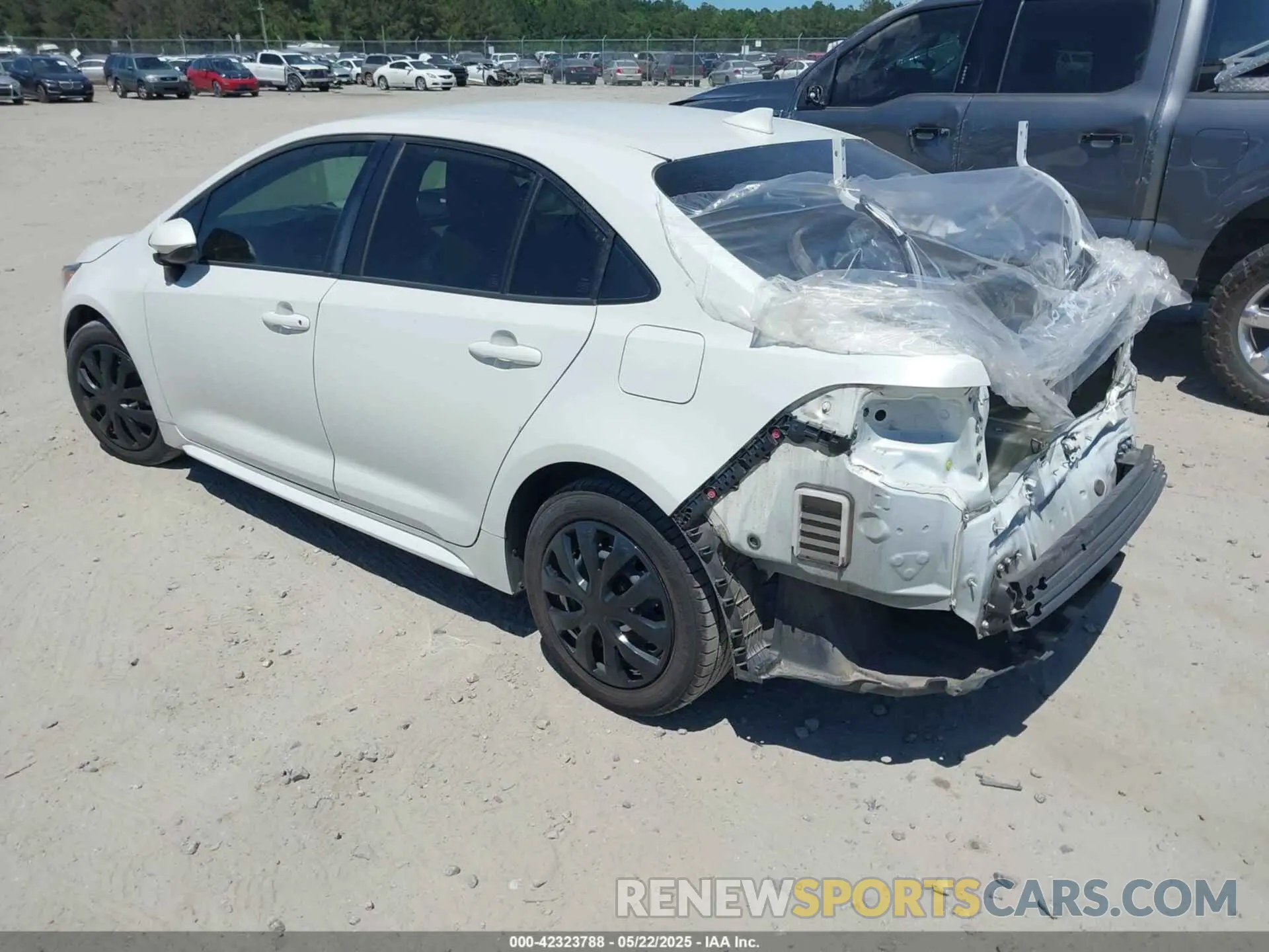 3 fotografías del automóvil dañado JTDEPMAE9MJ176824 TOYOTA COROLLA 2021