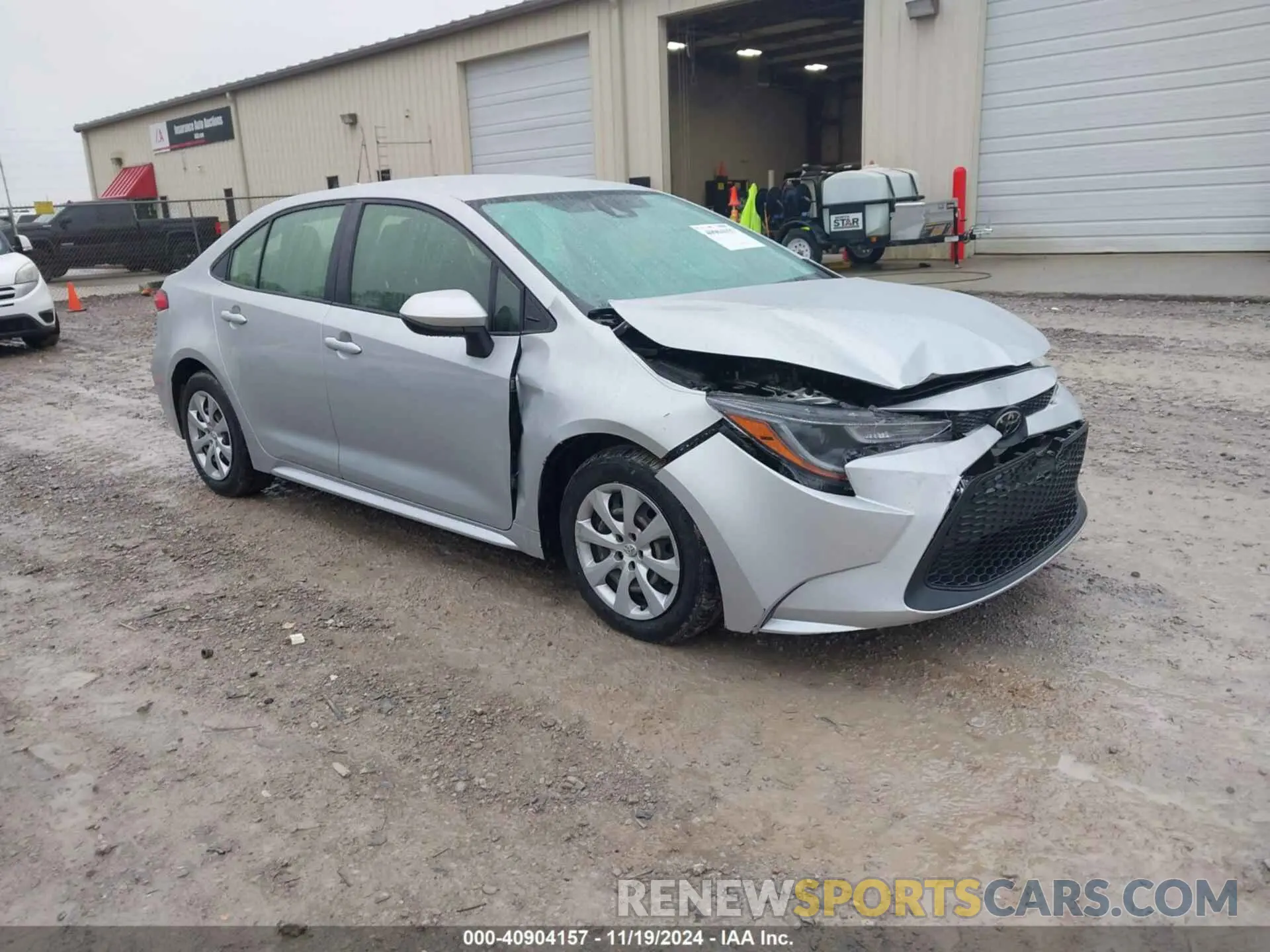 1 fotografías del automóvil dañado JTDEPMAE9MJ180596 TOYOTA COROLLA 2021