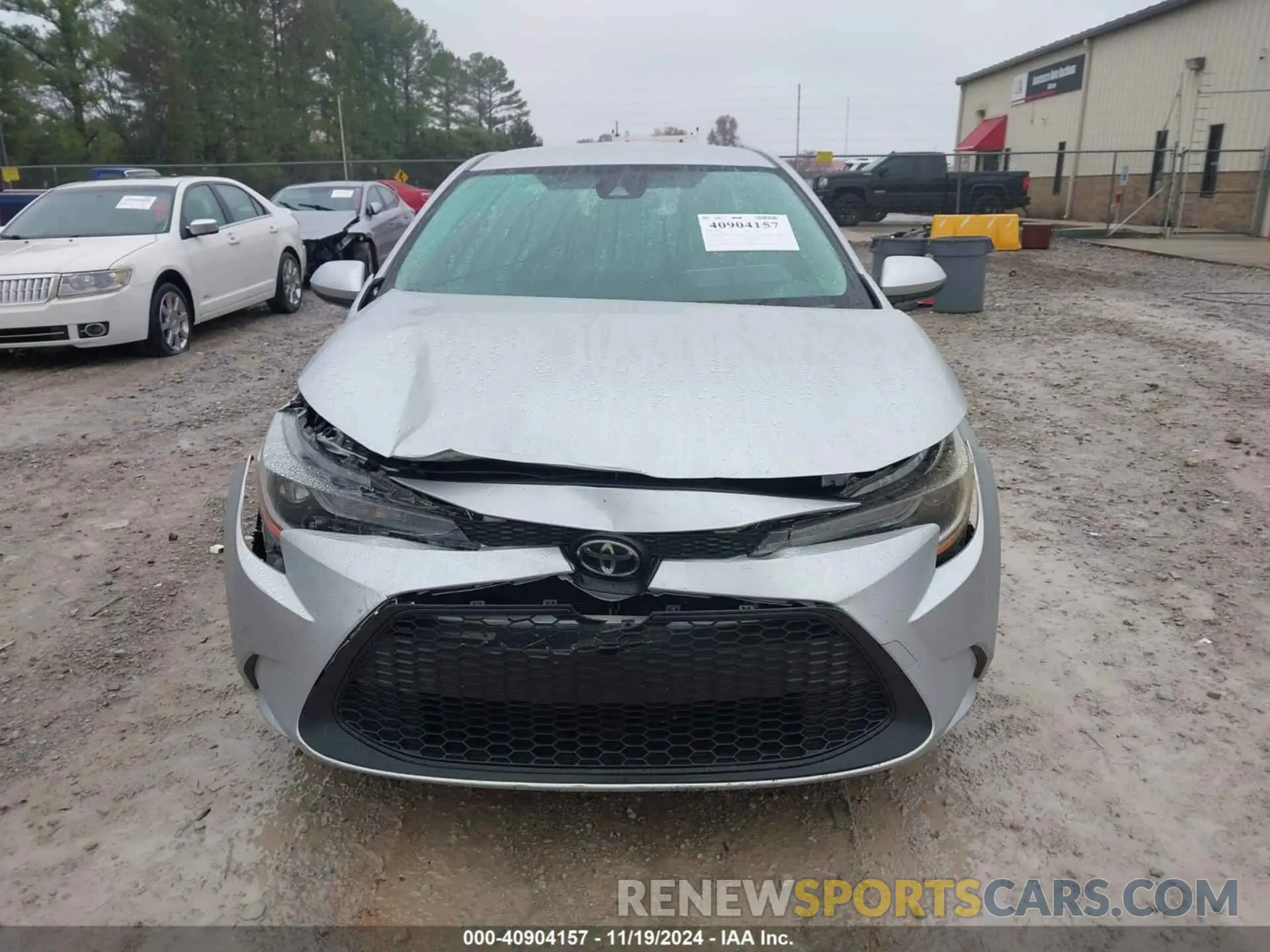 12 fotografías del automóvil dañado JTDEPMAE9MJ180596 TOYOTA COROLLA 2021