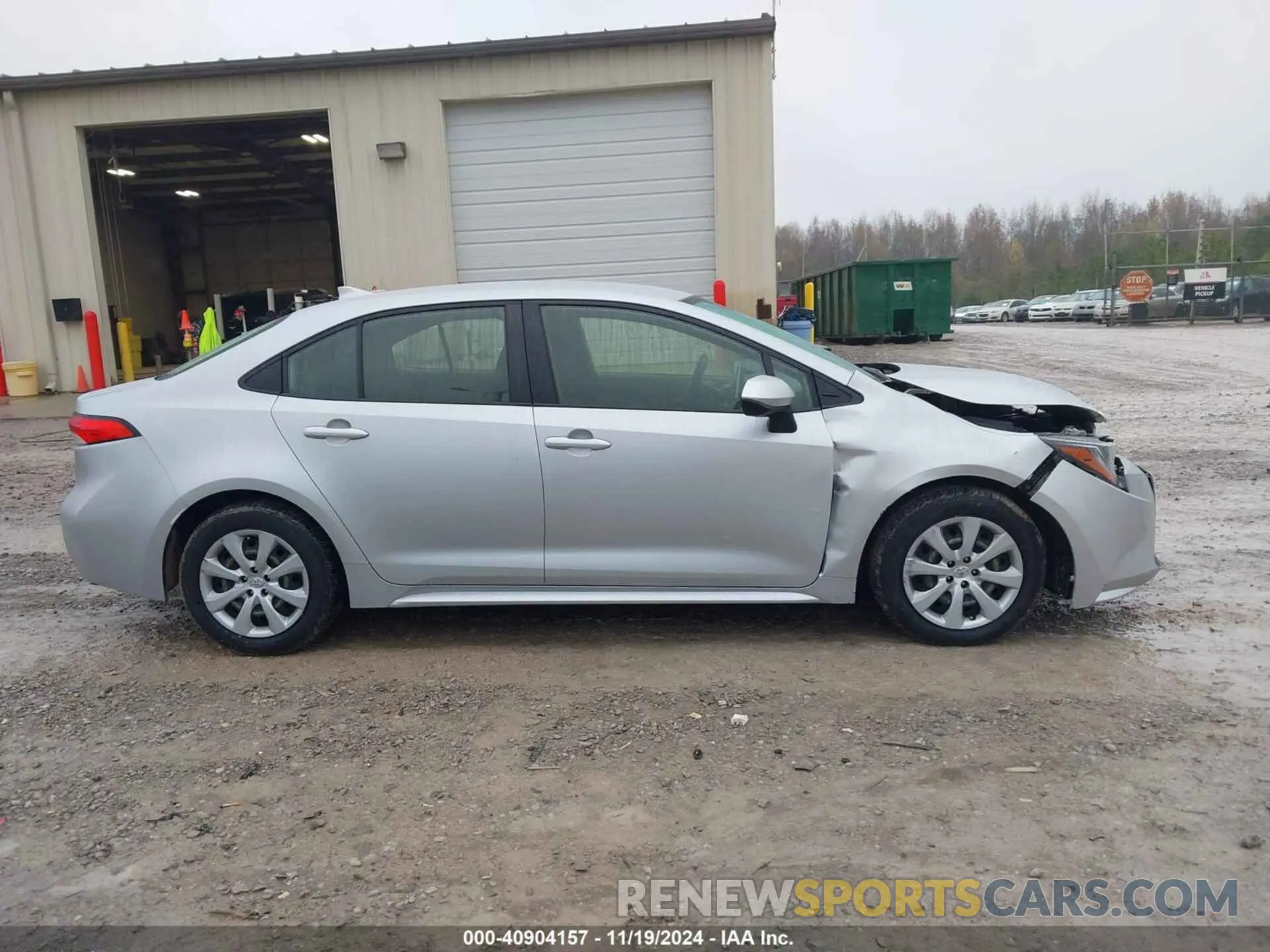 13 fotografías del automóvil dañado JTDEPMAE9MJ180596 TOYOTA COROLLA 2021