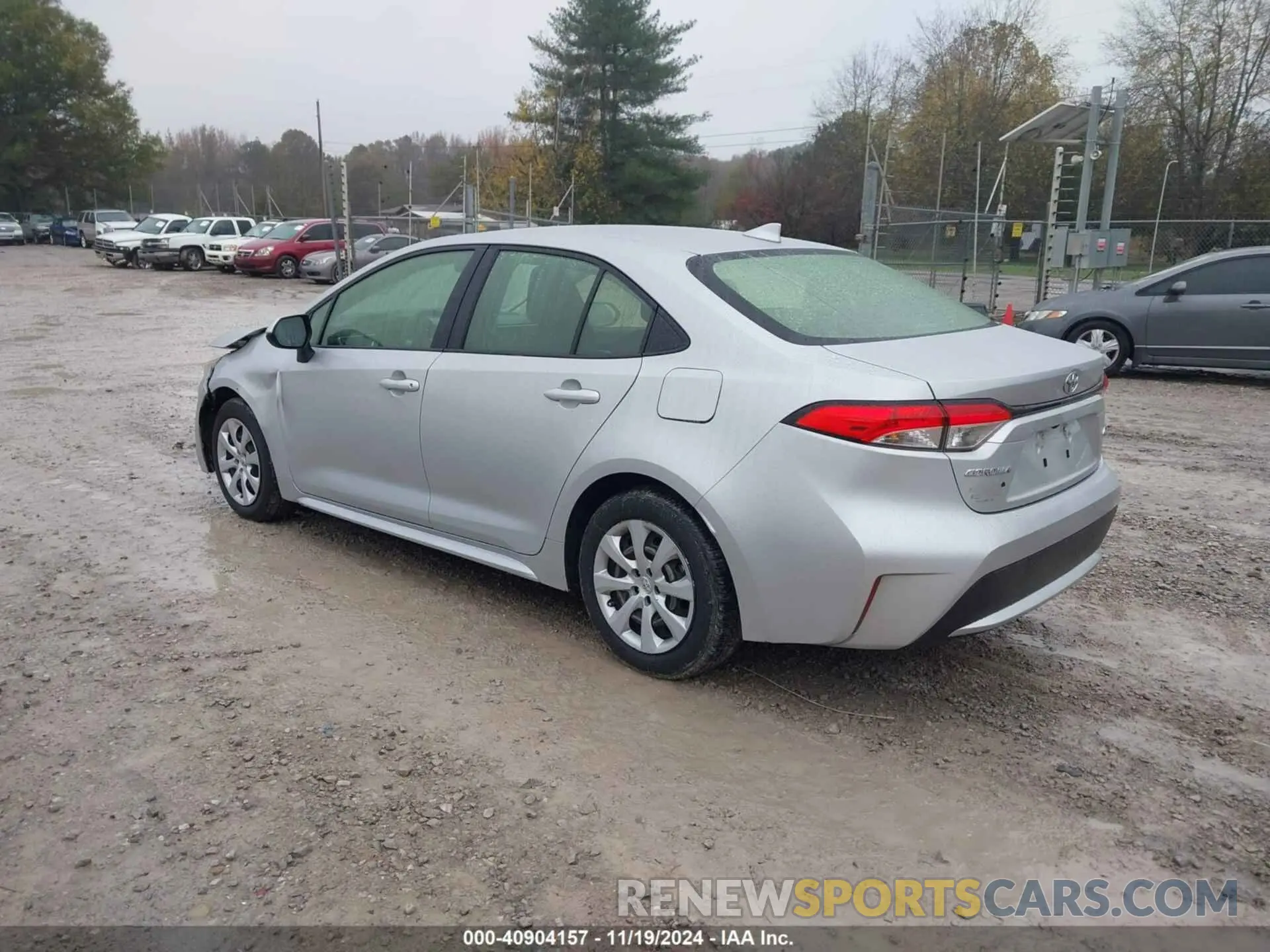 3 fotografías del automóvil dañado JTDEPMAE9MJ180596 TOYOTA COROLLA 2021