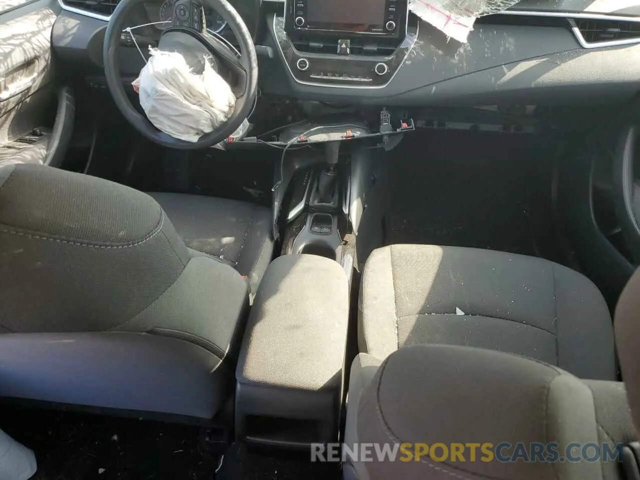 8 fotografías del automóvil dañado JTDEPMAE9MJ186172 TOYOTA COROLLA 2021