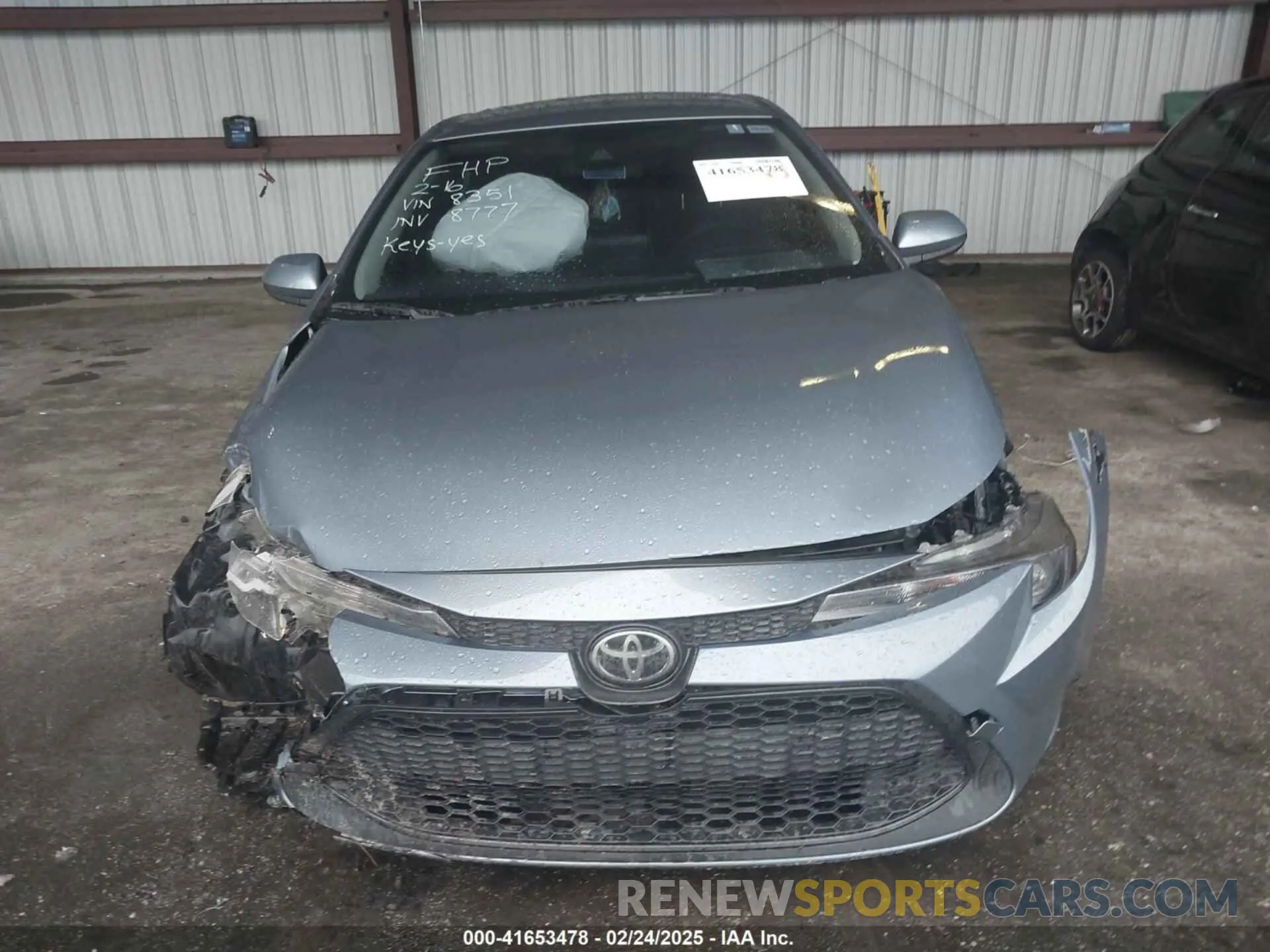 12 fotografías del automóvil dañado JTDEPMAEXMJ118351 TOYOTA COROLLA 2021