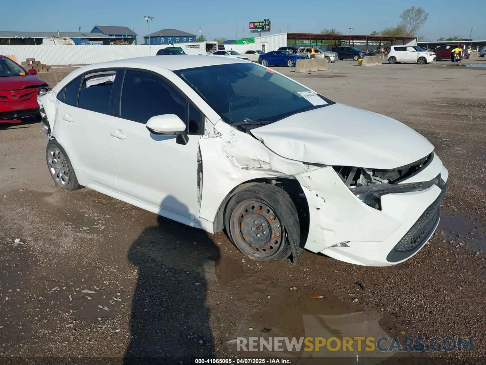 1 fotografías del automóvil dañado JTDEPMAEXMJ118706 TOYOTA COROLLA 2021