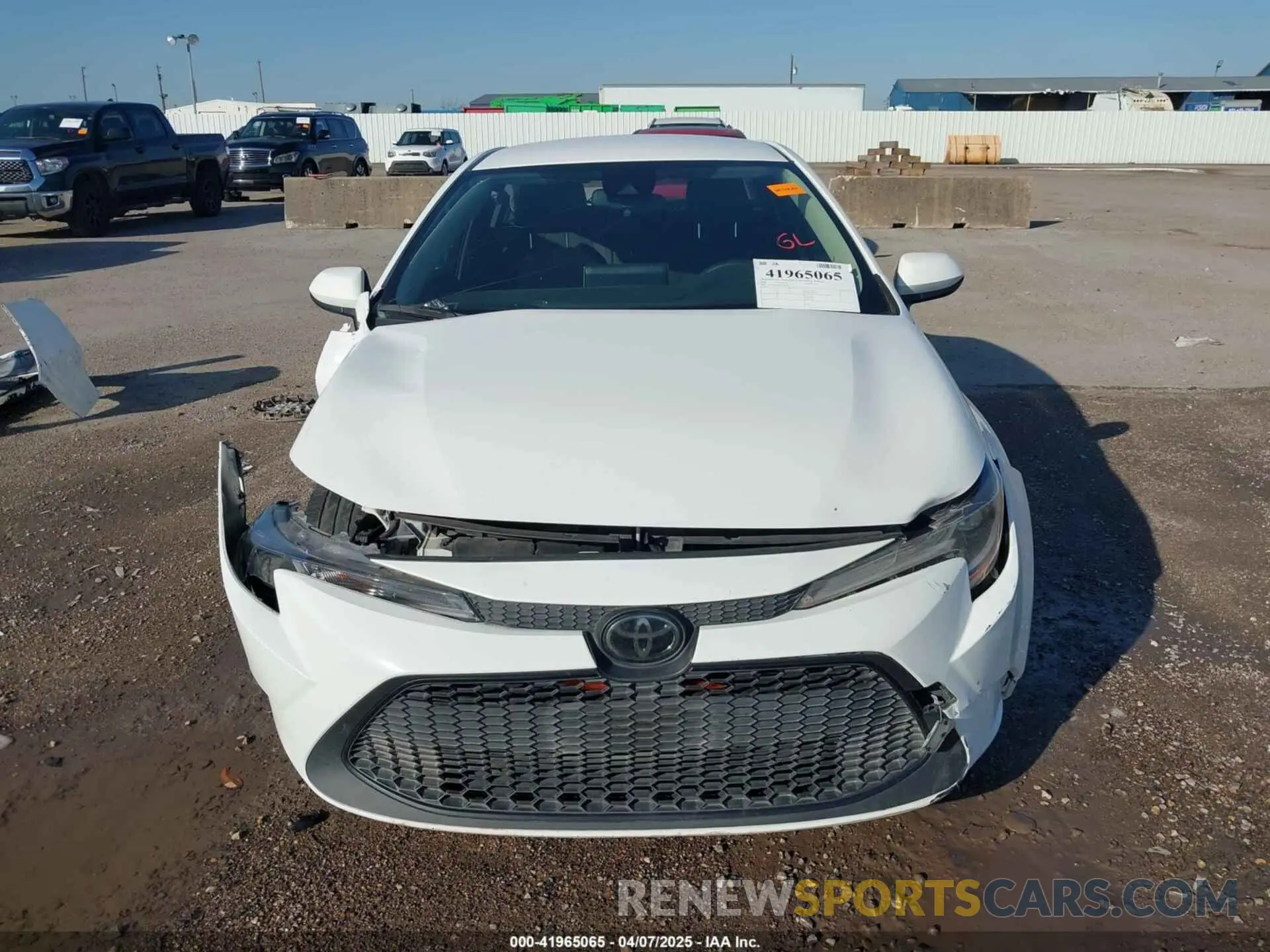 13 fotografías del automóvil dañado JTDEPMAEXMJ118706 TOYOTA COROLLA 2021