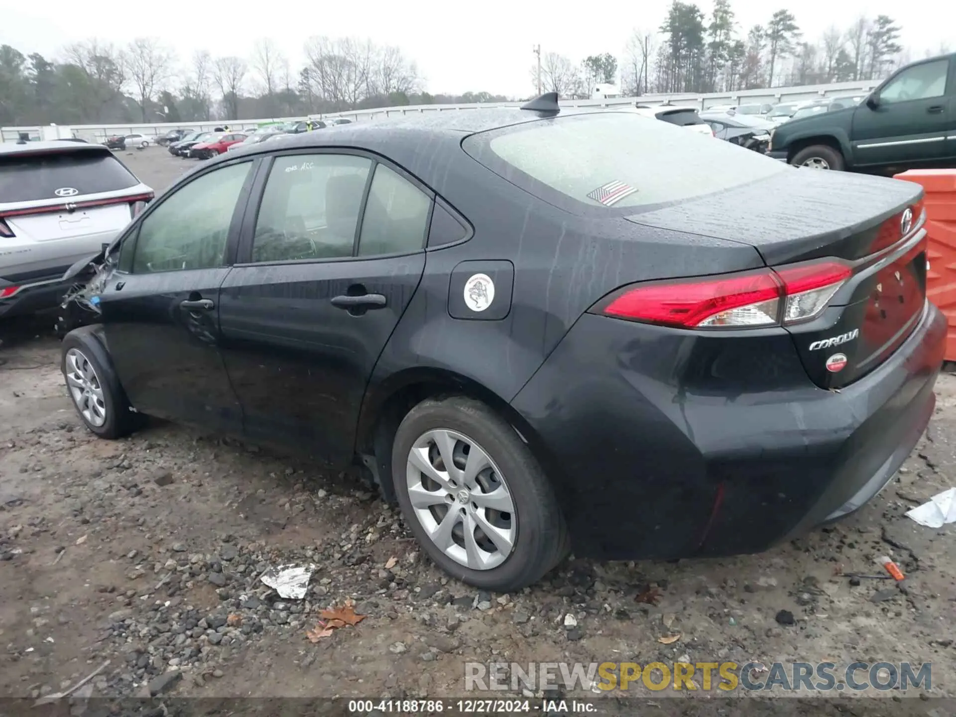 14 fotografías del automóvil dañado JTDEPMAEXMJ124120 TOYOTA COROLLA 2021