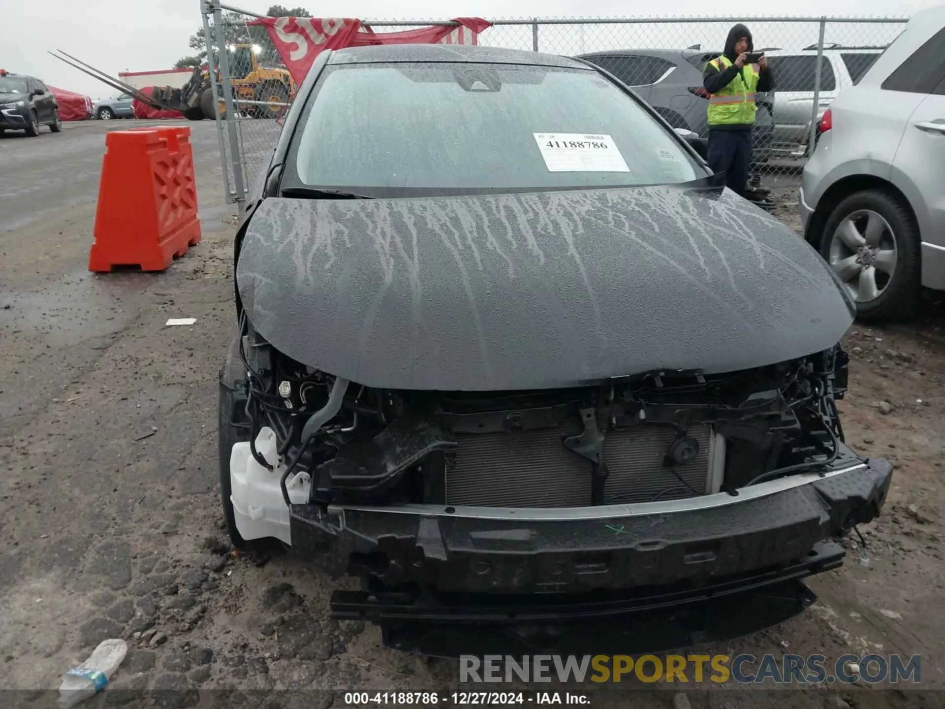6 fotografías del automóvil dañado JTDEPMAEXMJ124120 TOYOTA COROLLA 2021