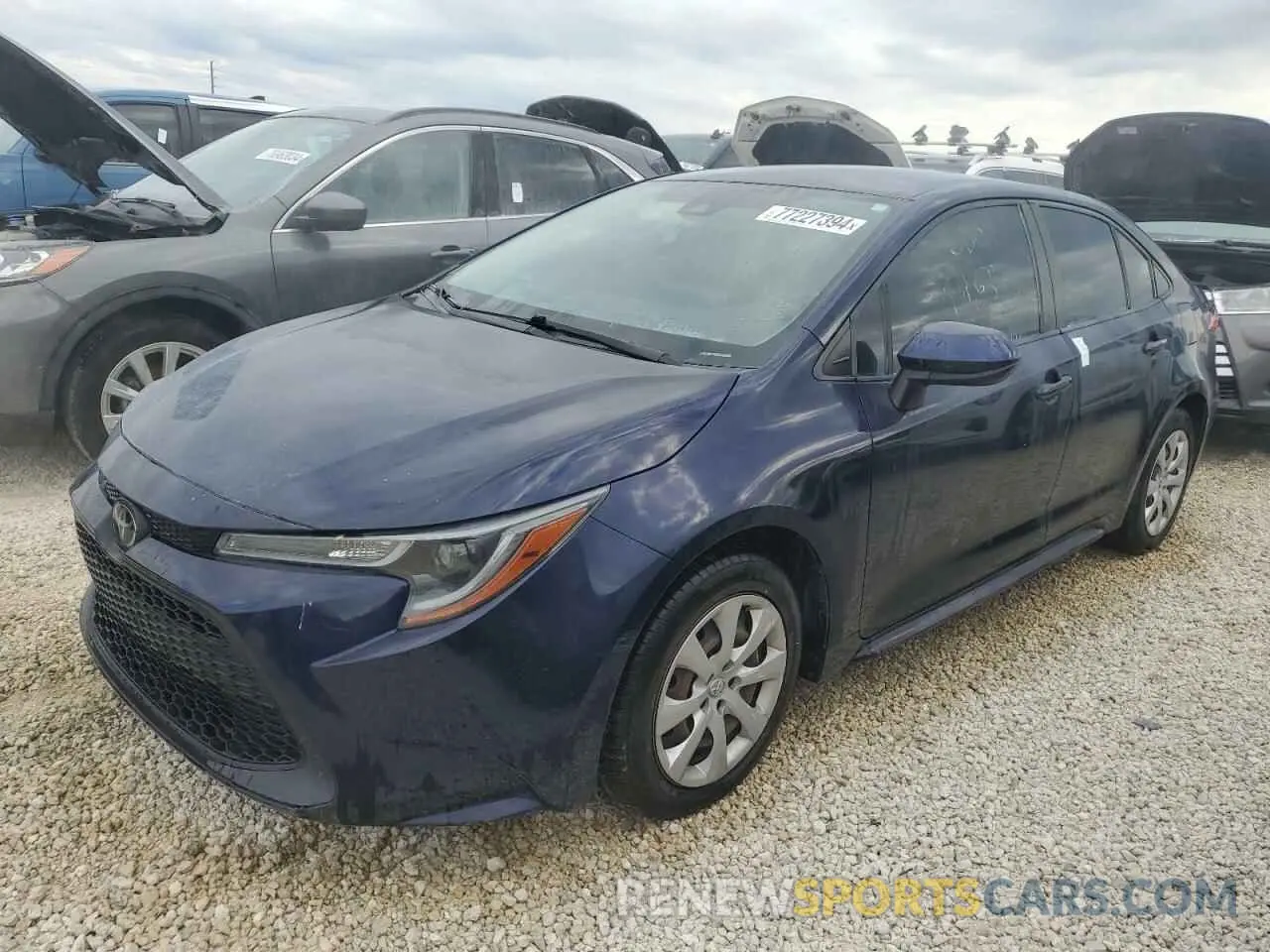 1 fotografías del automóvil dañado JTDEPMAEXMJ127048 TOYOTA COROLLA 2021