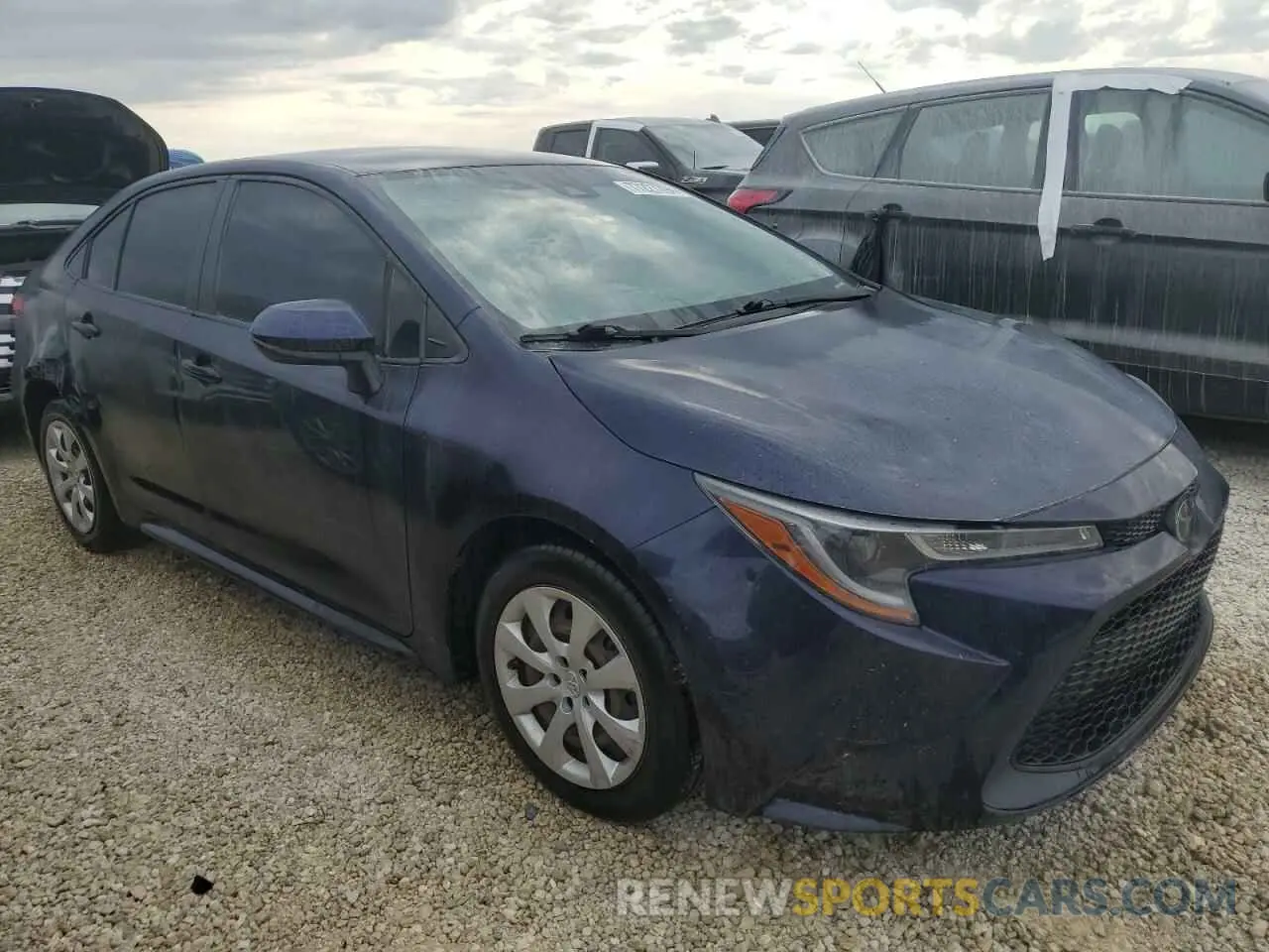 4 fotografías del automóvil dañado JTDEPMAEXMJ127048 TOYOTA COROLLA 2021