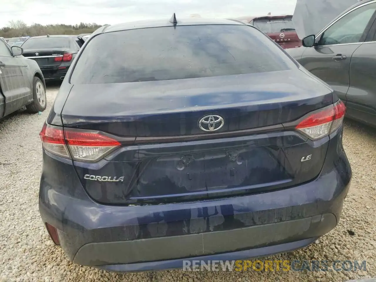 6 fotografías del automóvil dañado JTDEPMAEXMJ127048 TOYOTA COROLLA 2021