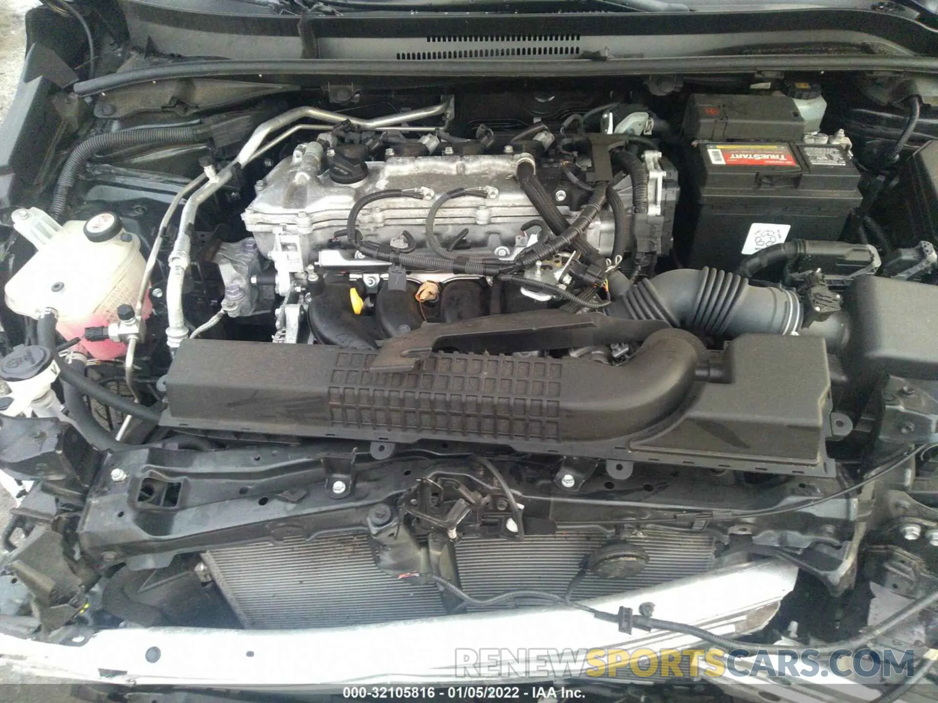 10 fotografías del automóvil dañado JTDEPMAEXMJ128894 TOYOTA COROLLA 2021