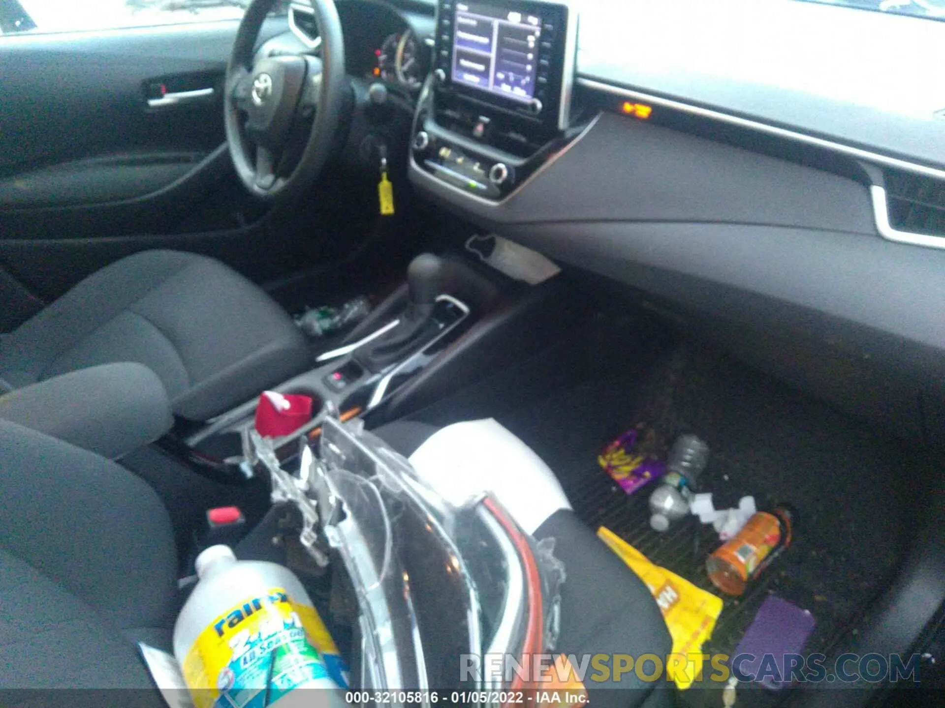 5 fotografías del automóvil dañado JTDEPMAEXMJ128894 TOYOTA COROLLA 2021