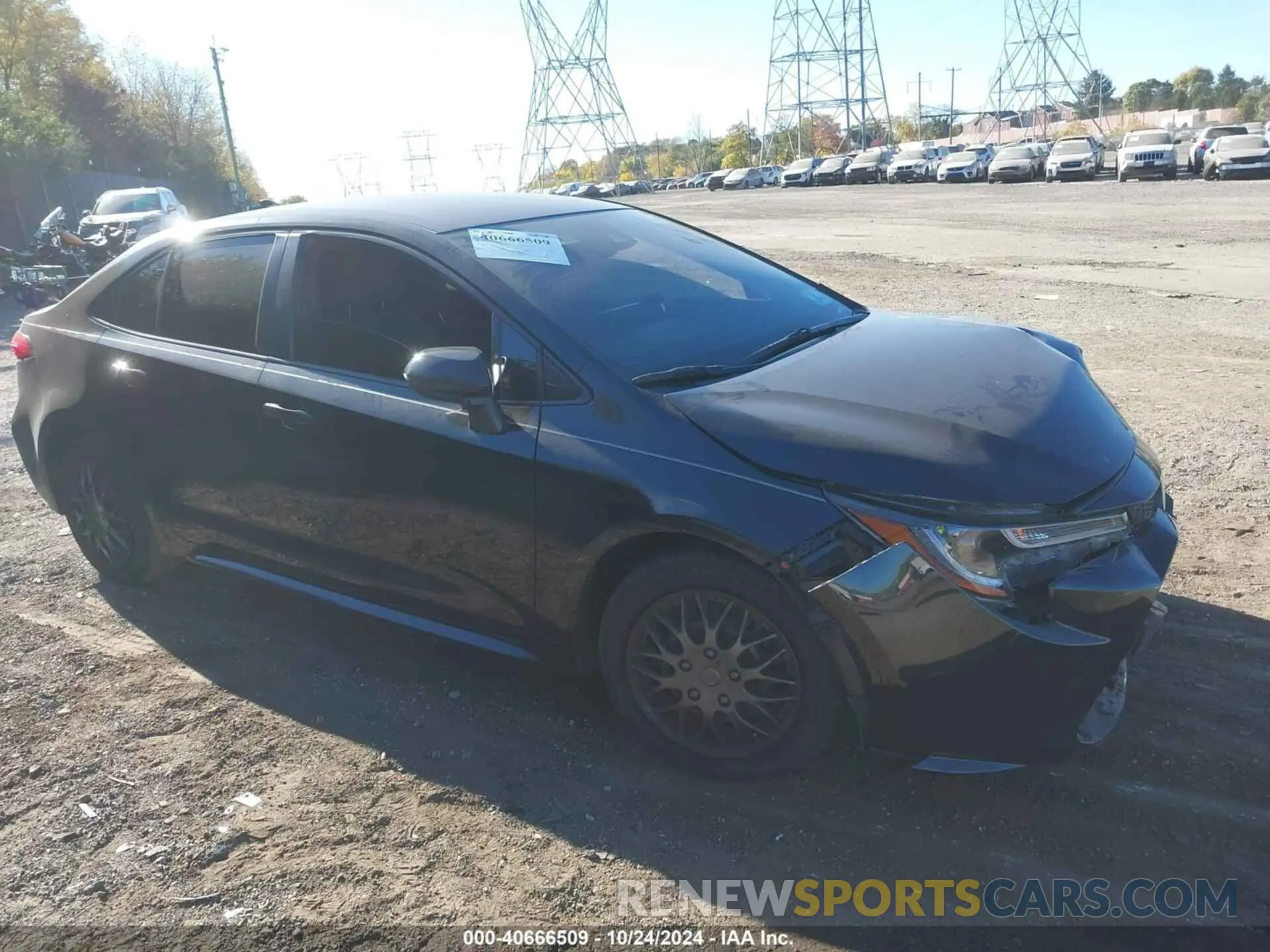 1 fotografías del automóvil dañado JTDEPMAEXMJ134498 TOYOTA COROLLA 2021
