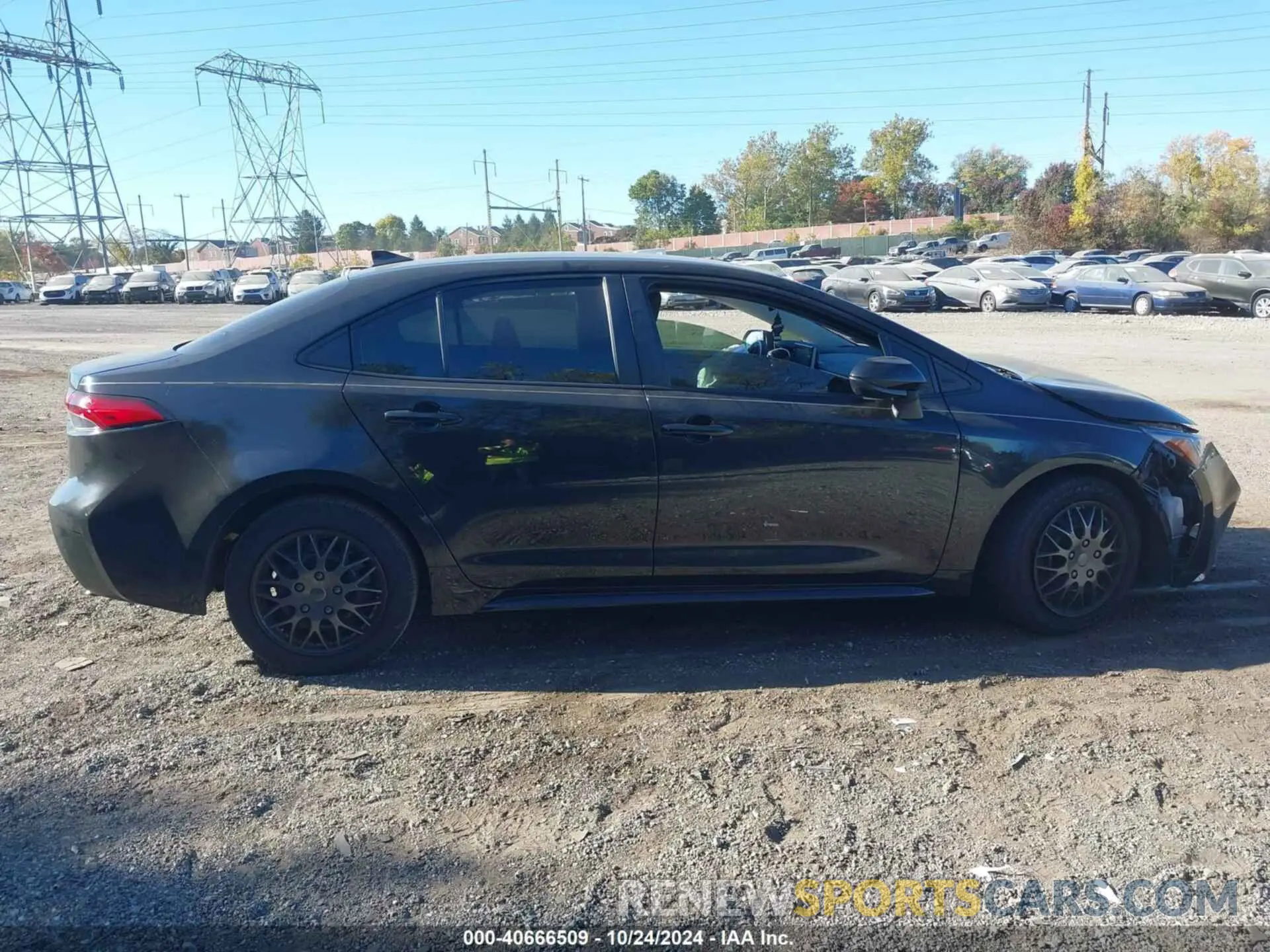 12 fotografías del automóvil dañado JTDEPMAEXMJ134498 TOYOTA COROLLA 2021