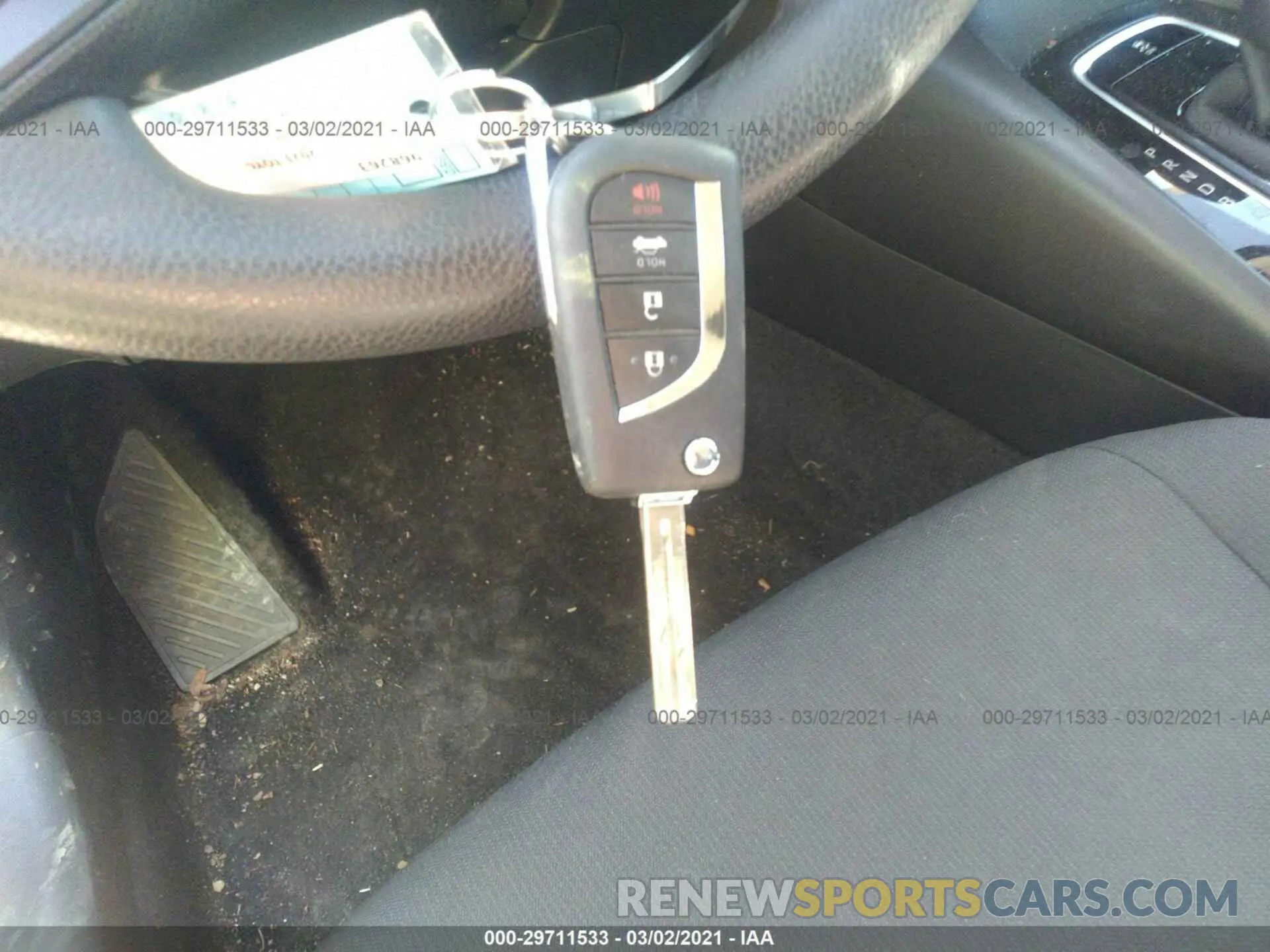 11 fotografías del automóvil dañado JTDEPMAEXMJ136011 TOYOTA COROLLA 2021