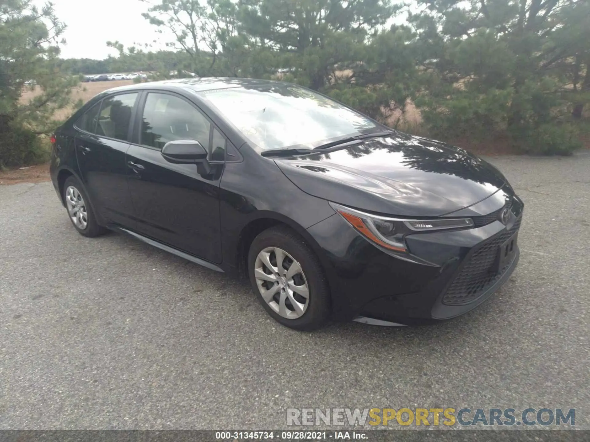 1 fotografías del automóvil dañado JTDEPMAEXMJ136140 TOYOTA COROLLA 2021