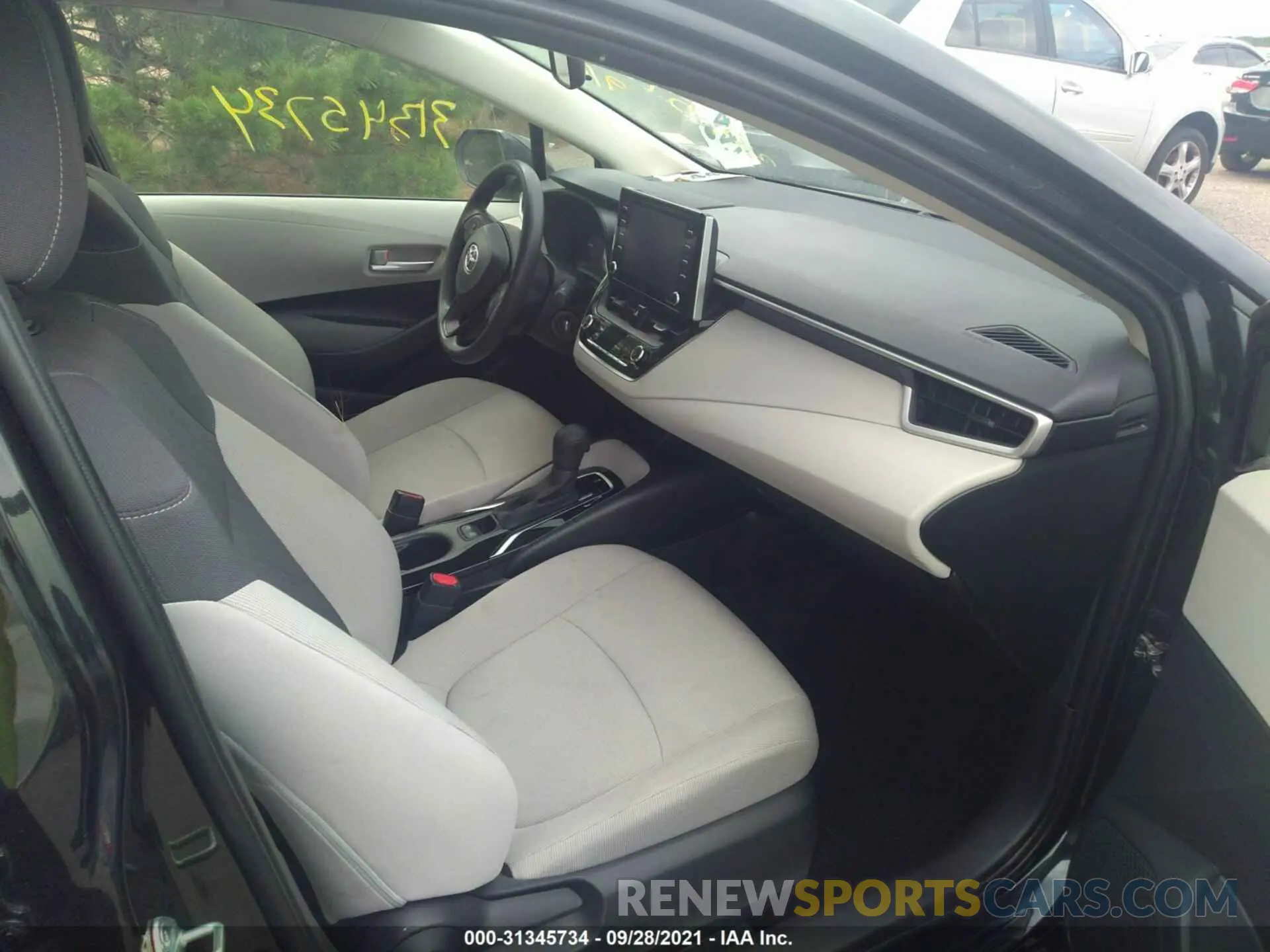 5 fotografías del automóvil dañado JTDEPMAEXMJ136140 TOYOTA COROLLA 2021