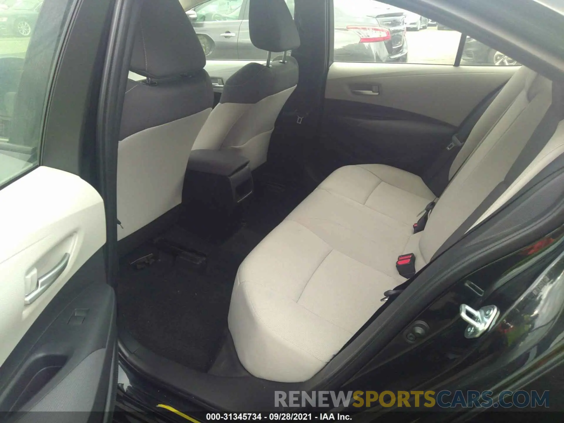 8 fotografías del automóvil dañado JTDEPMAEXMJ136140 TOYOTA COROLLA 2021