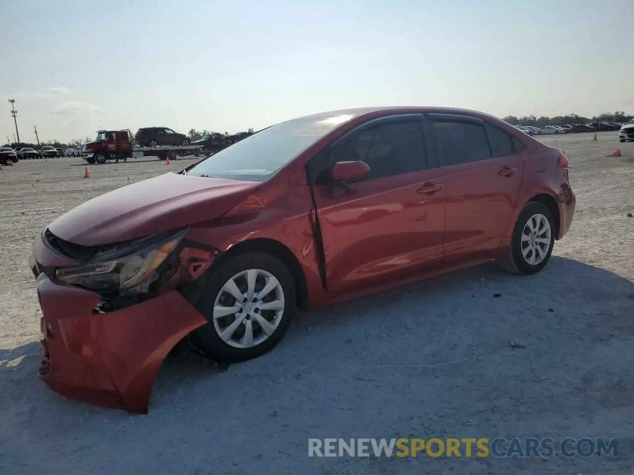 1 fotografías del automóvil dañado JTDEPMAEXMJ141497 TOYOTA COROLLA 2021