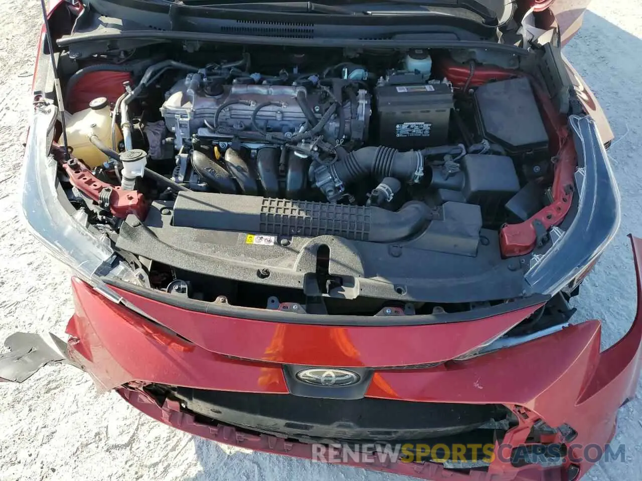 11 fotografías del automóvil dañado JTDEPMAEXMJ141497 TOYOTA COROLLA 2021
