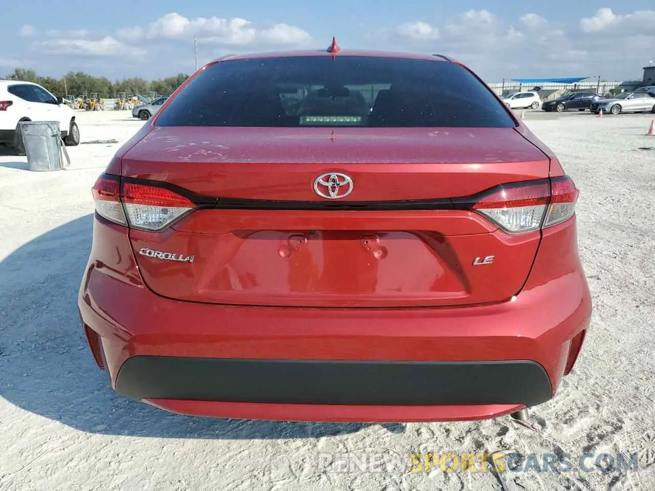 6 fotografías del automóvil dañado JTDEPMAEXMJ141497 TOYOTA COROLLA 2021