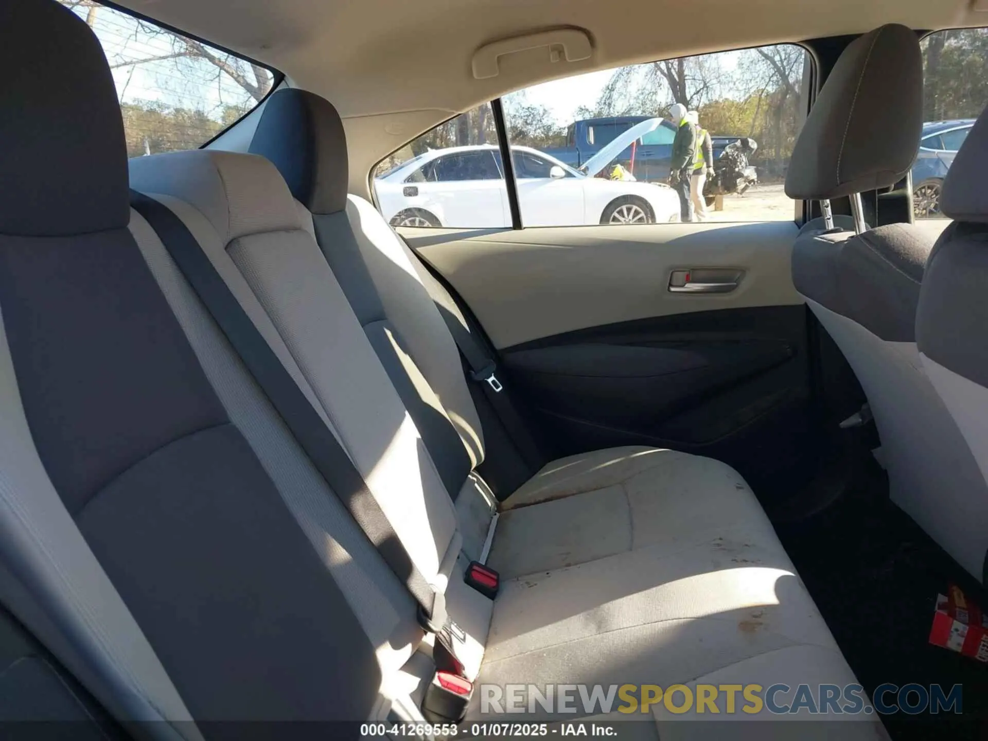 8 fotografías del automóvil dañado JTDEPMAEXMJ143833 TOYOTA COROLLA 2021