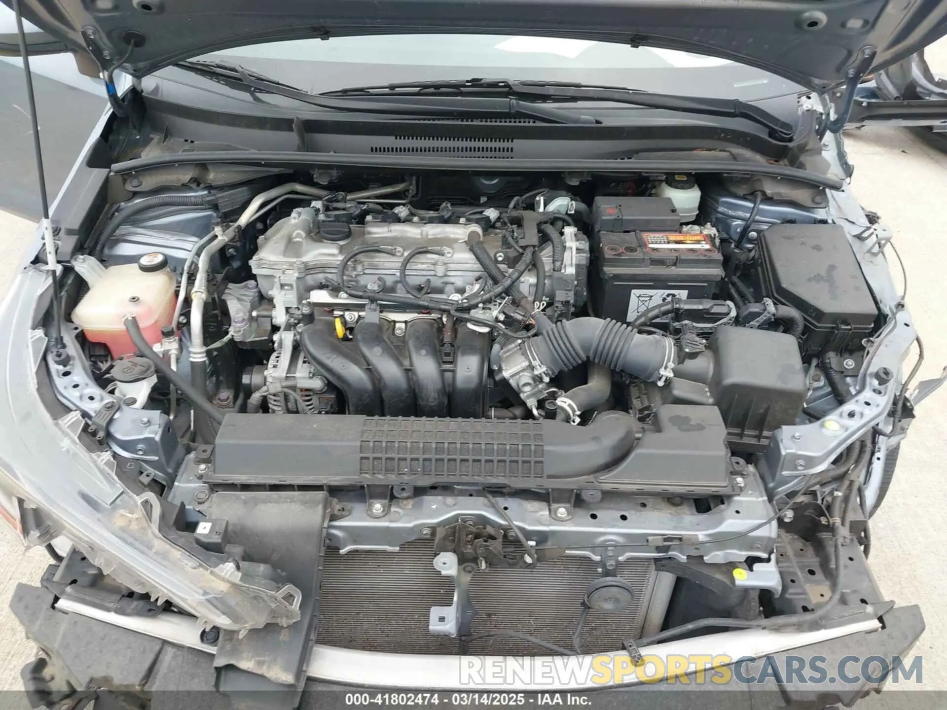 10 fotografías del automóvil dañado JTDEPMAEXMJ151592 TOYOTA COROLLA 2021