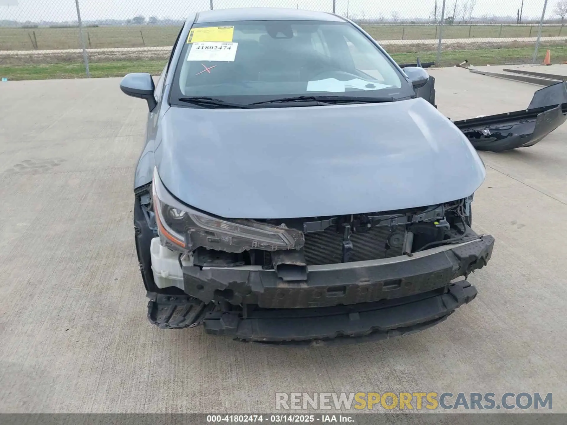 13 fotografías del automóvil dañado JTDEPMAEXMJ151592 TOYOTA COROLLA 2021