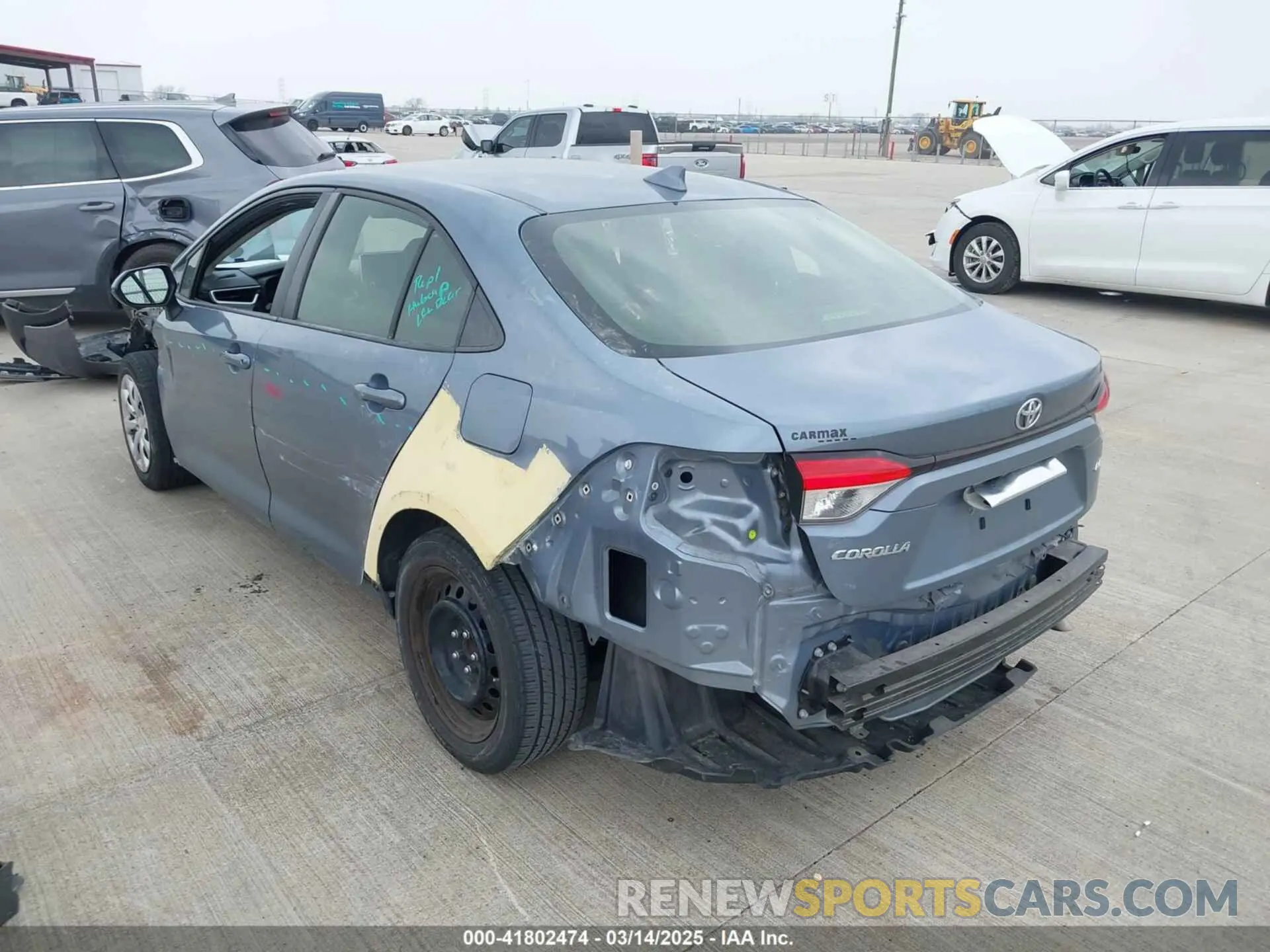 18 fotografías del automóvil dañado JTDEPMAEXMJ151592 TOYOTA COROLLA 2021