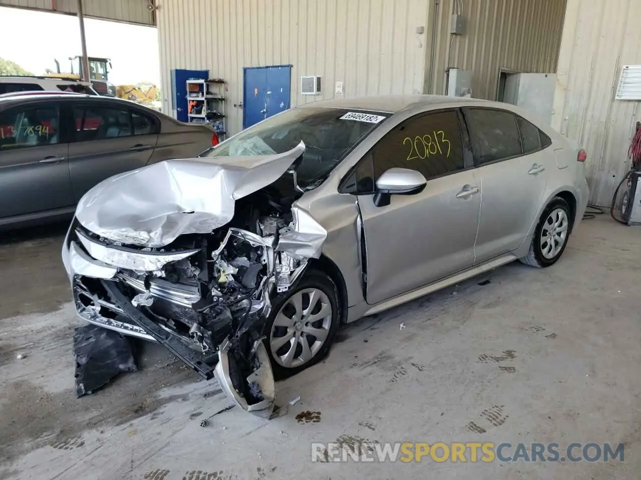 1 fotografías del automóvil dañado JTDEPMAEXMJ157053 TOYOTA COROLLA 2021
