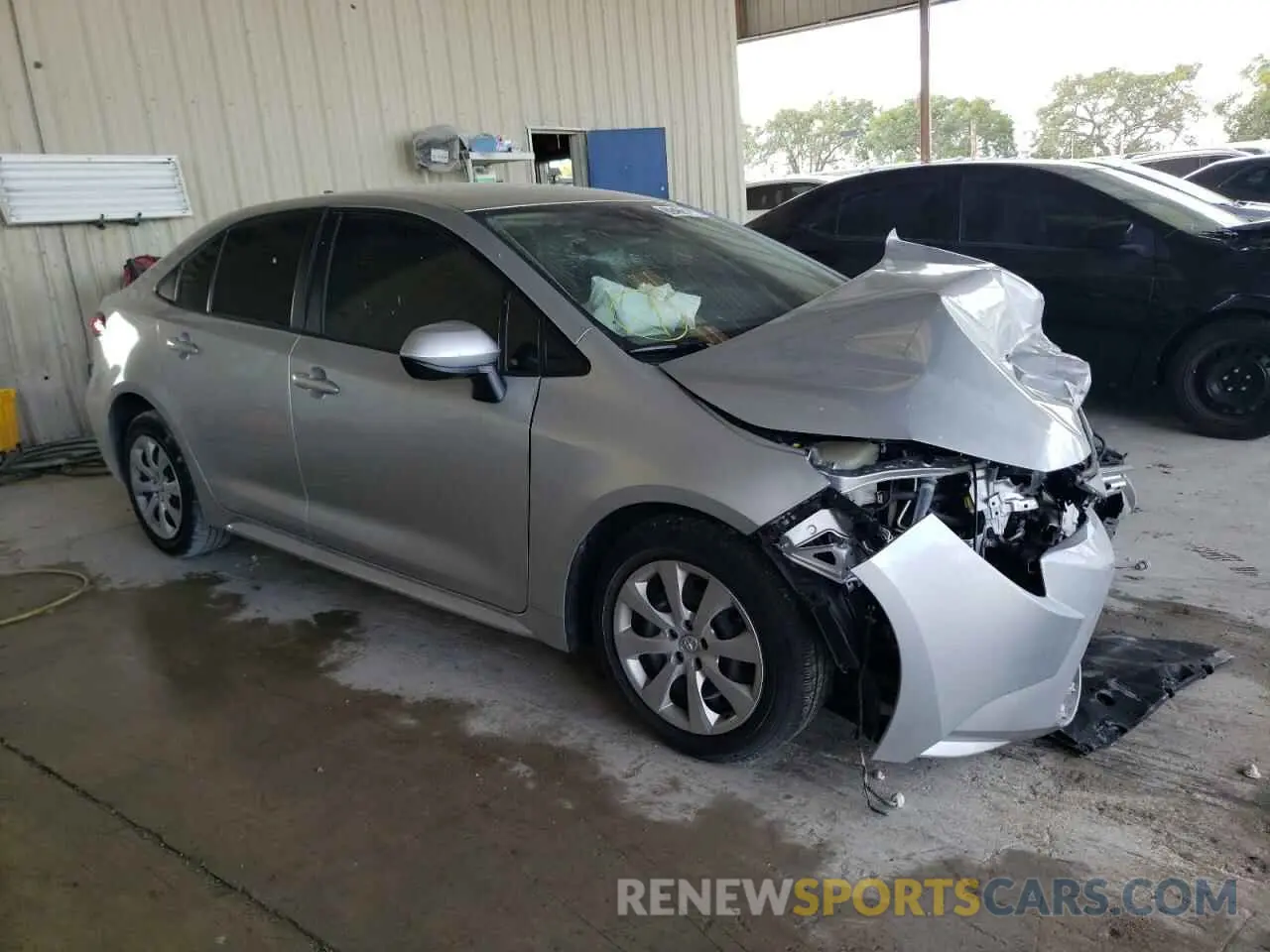 4 fotografías del automóvil dañado JTDEPMAEXMJ157053 TOYOTA COROLLA 2021