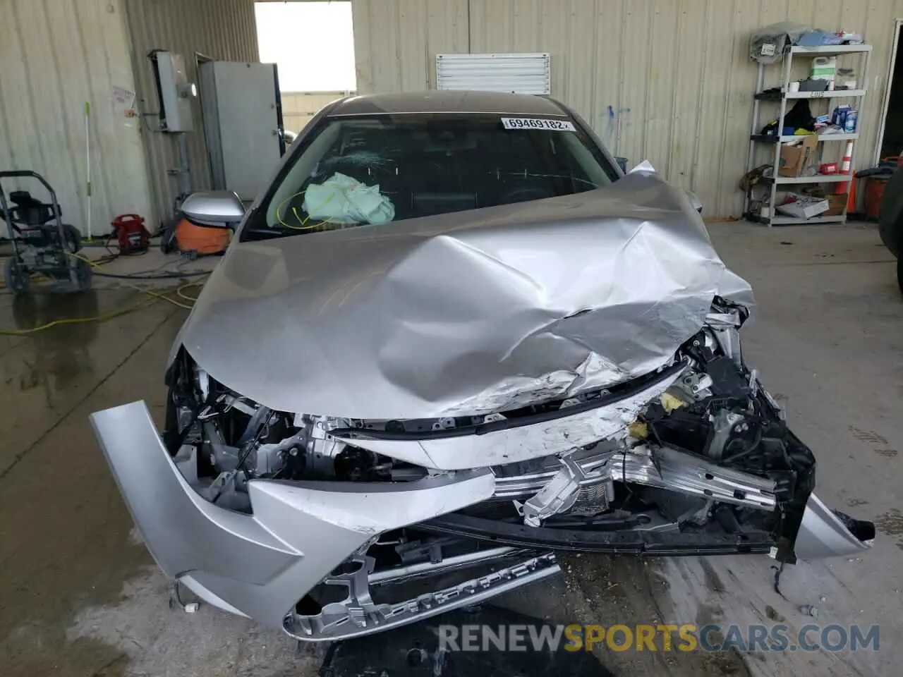 5 fotografías del automóvil dañado JTDEPMAEXMJ157053 TOYOTA COROLLA 2021