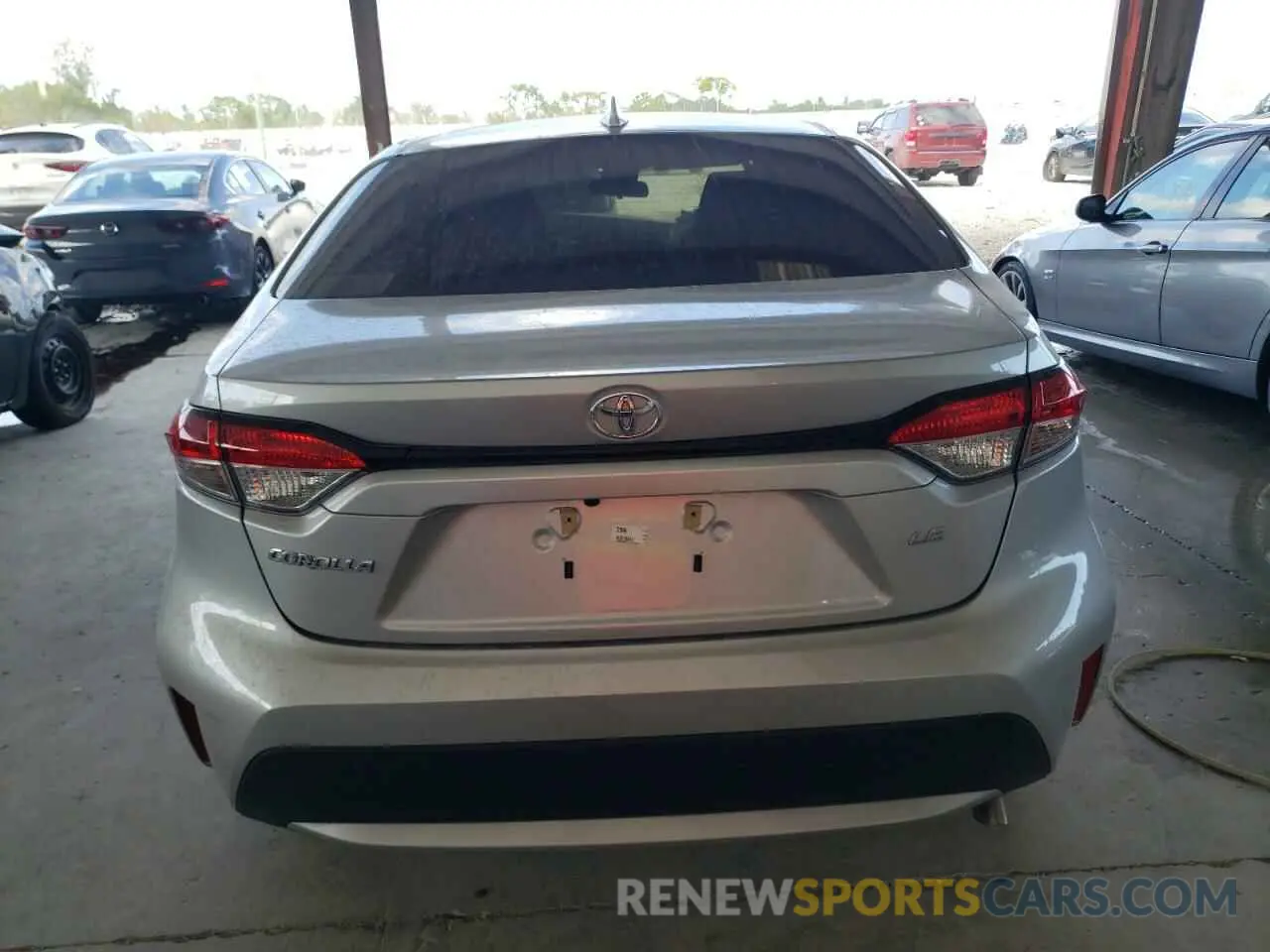 6 fotografías del automóvil dañado JTDEPMAEXMJ157053 TOYOTA COROLLA 2021