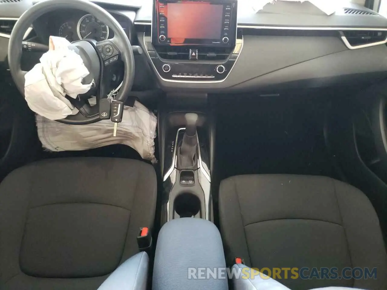 8 fotografías del automóvil dañado JTDEPMAEXMJ157053 TOYOTA COROLLA 2021