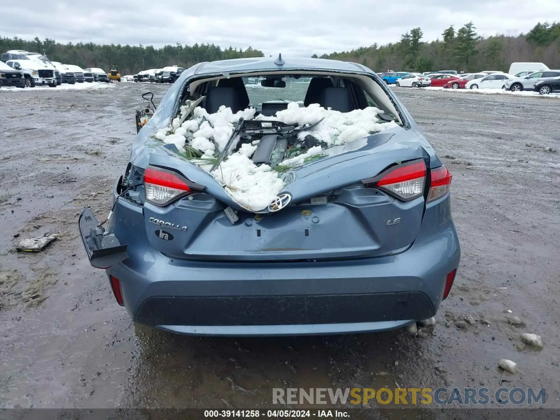 16 fotografías del automóvil dañado JTDEPMAEXMJ165007 TOYOTA COROLLA 2021