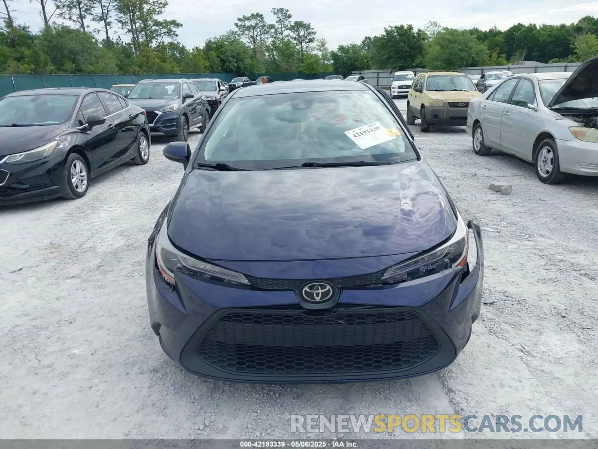 11 fotografías del automóvil dañado JTDEPMAEXMJ166626 TOYOTA COROLLA 2021