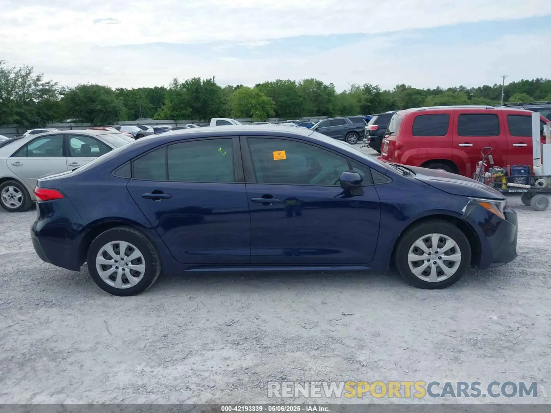 12 fotografías del automóvil dañado JTDEPMAEXMJ166626 TOYOTA COROLLA 2021