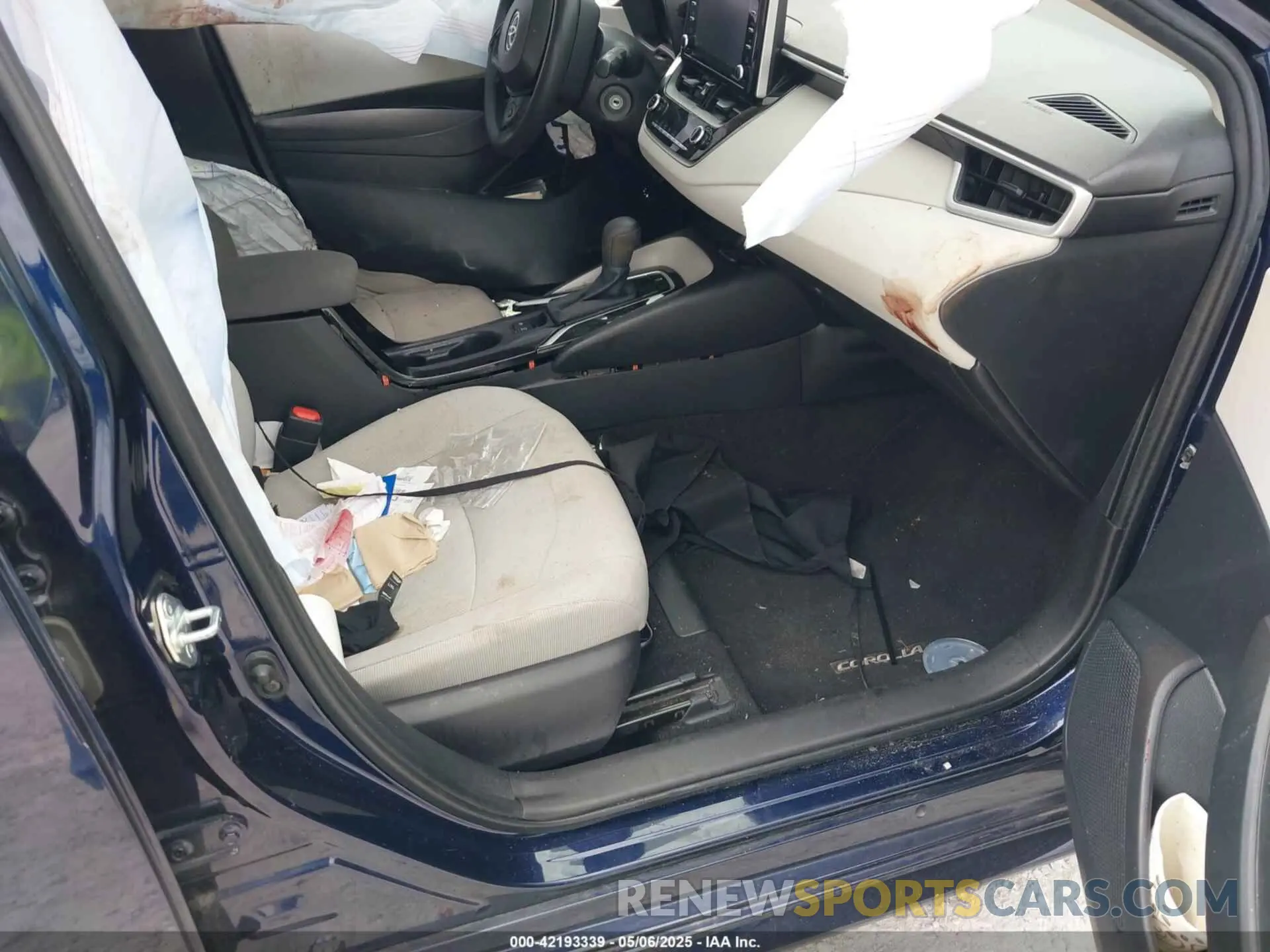 5 fotografías del automóvil dañado JTDEPMAEXMJ166626 TOYOTA COROLLA 2021
