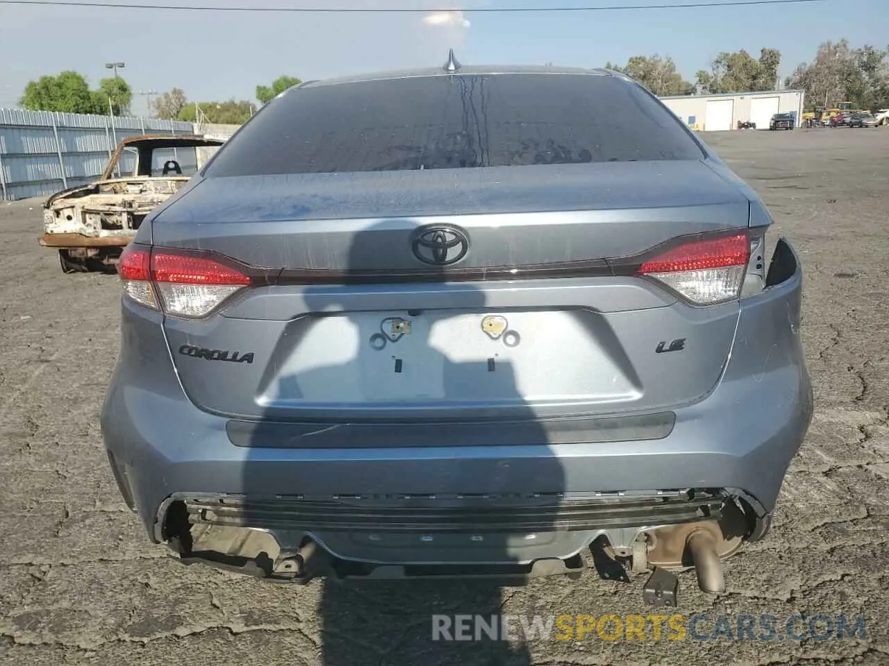 6 fotografías del automóvil dañado JTDEPMAEXMJ166965 TOYOTA COROLLA 2021