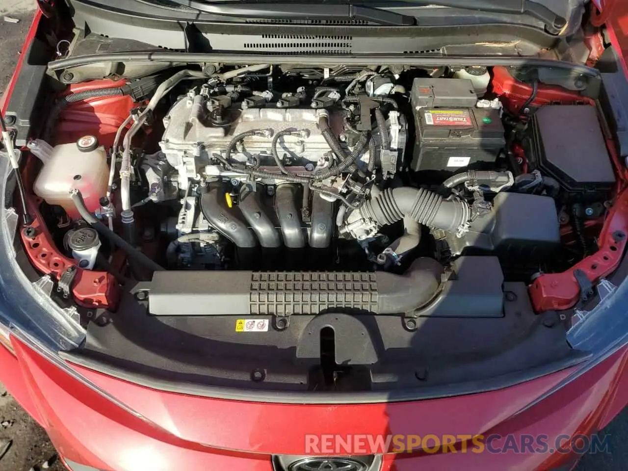 11 fotografías del automóvil dañado JTDEPMAEXMJ173222 TOYOTA COROLLA 2021