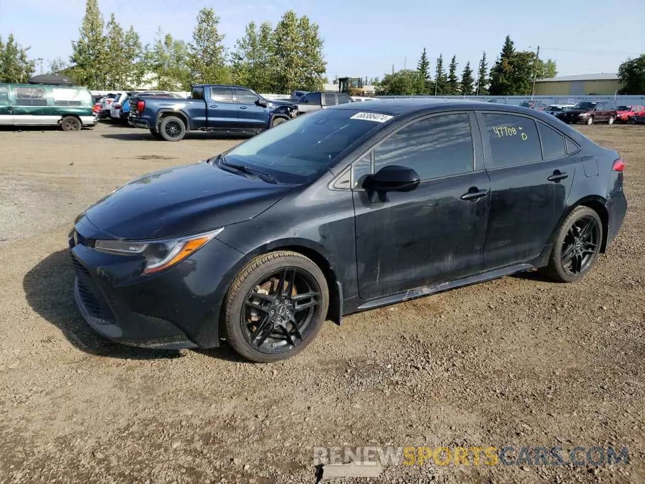 1 fotografías del automóvil dañado JTDEPMAEXMJ173544 TOYOTA COROLLA 2021