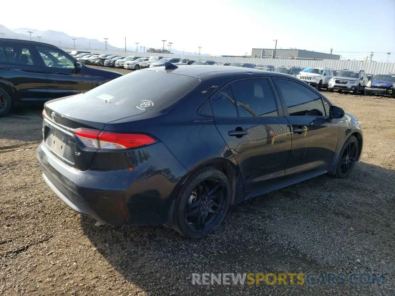 3 fotografías del automóvil dañado JTDEPMAEXMJ173544 TOYOTA COROLLA 2021