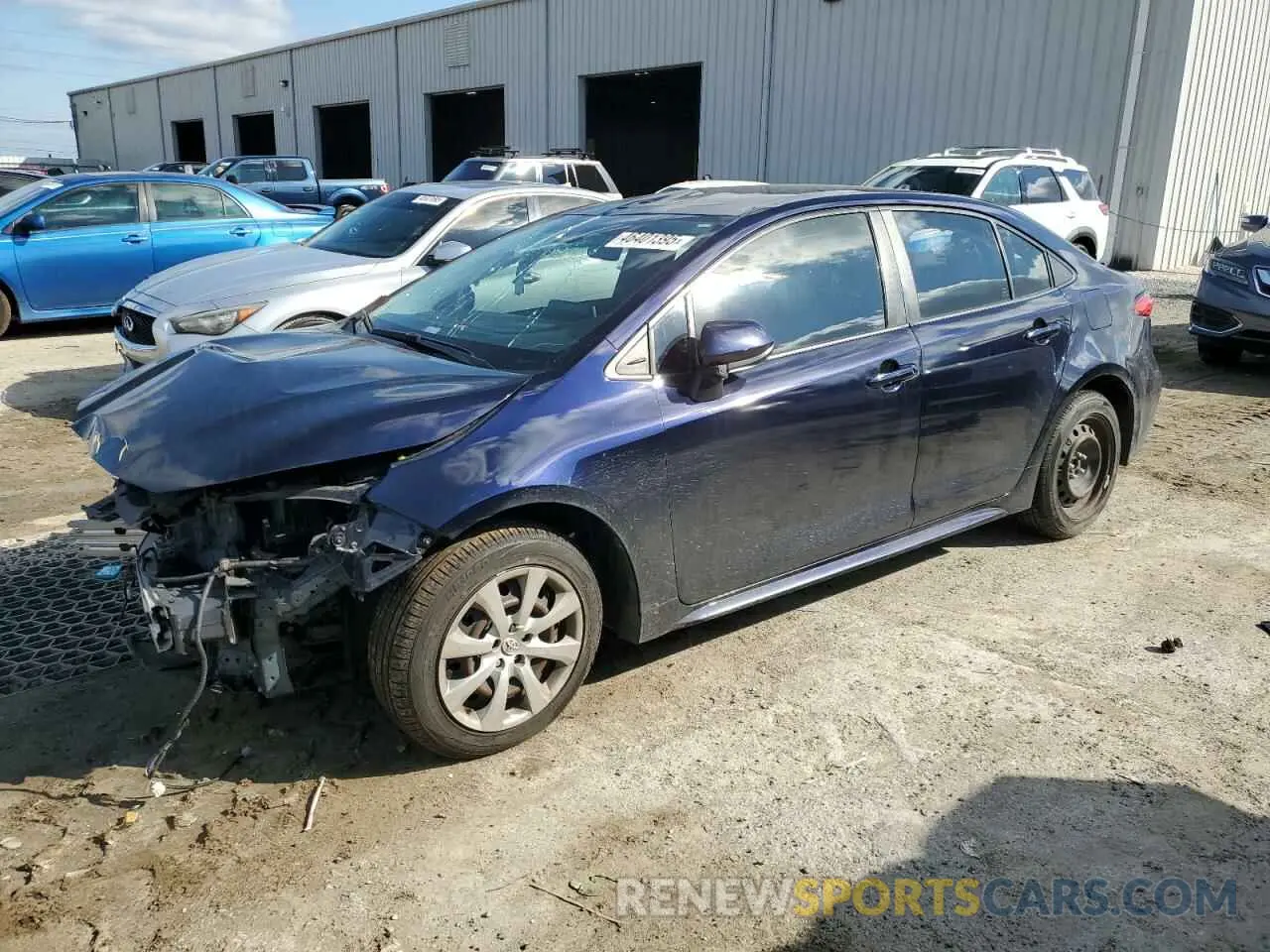 1 fotografías del automóvil dañado JTDEPMAEXMJ176427 TOYOTA COROLLA 2021
