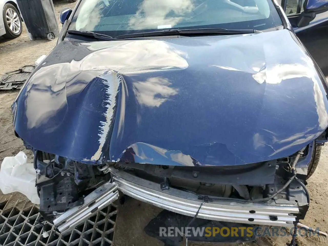 13 fotografías del automóvil dañado JTDEPMAEXMJ176427 TOYOTA COROLLA 2021