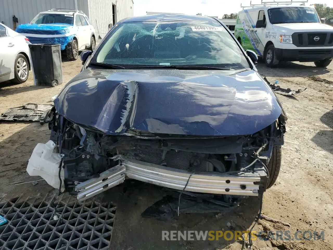 5 fotografías del automóvil dañado JTDEPMAEXMJ176427 TOYOTA COROLLA 2021